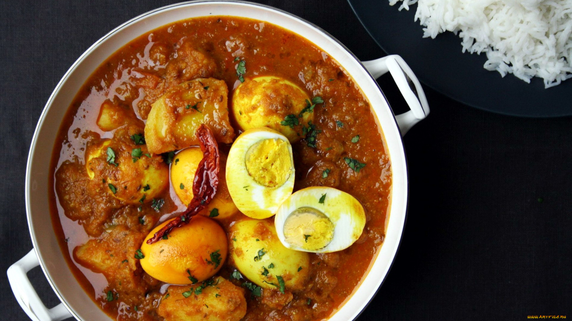 еда, Яичные, блюда, кухня, индийская