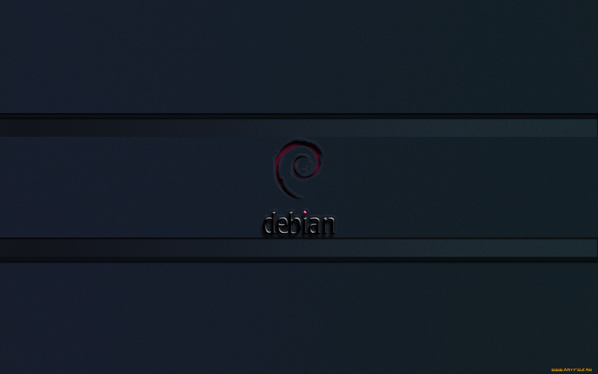 компьютеры, debian, фон, логотип