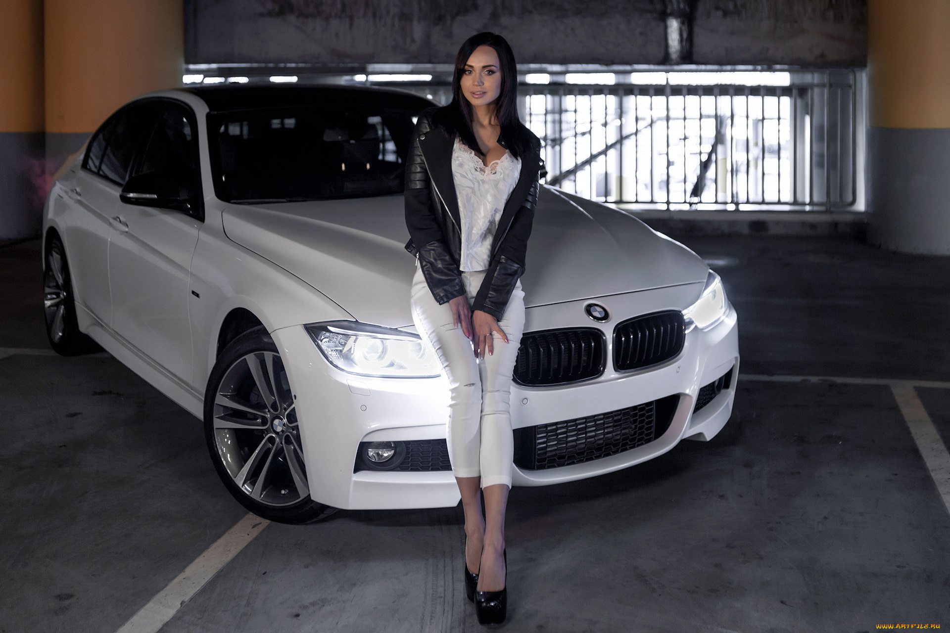 автомобили, -авто, с, девушками, bmw