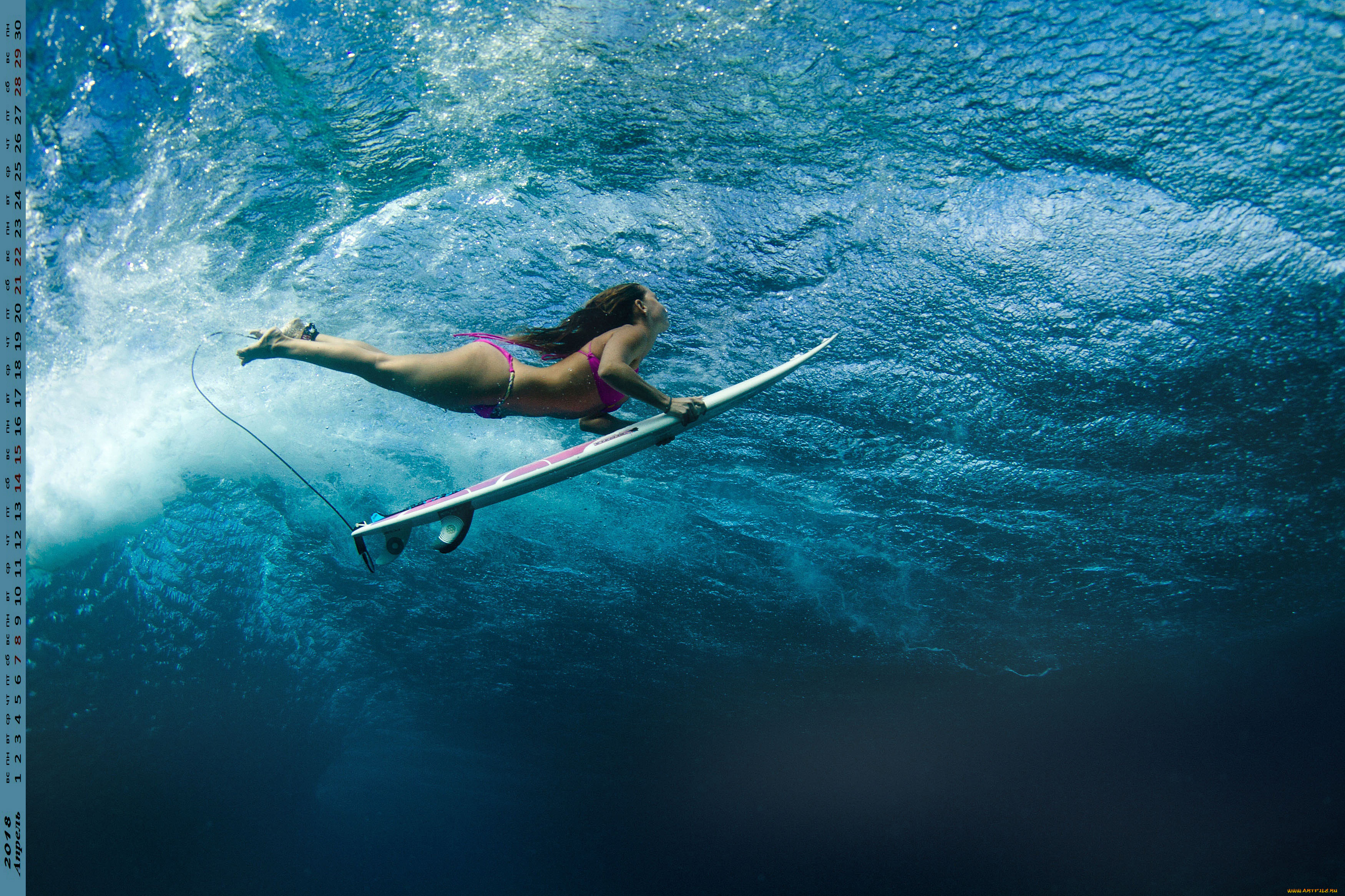 календари, спорт, доска, водоем, девушка