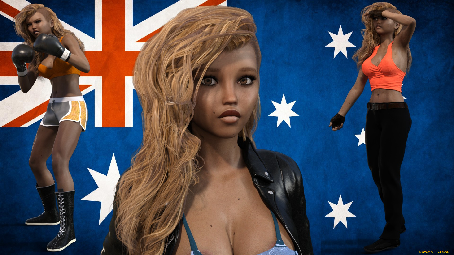 3д, графика, спорт, , sport, взгляд, девушка, фон