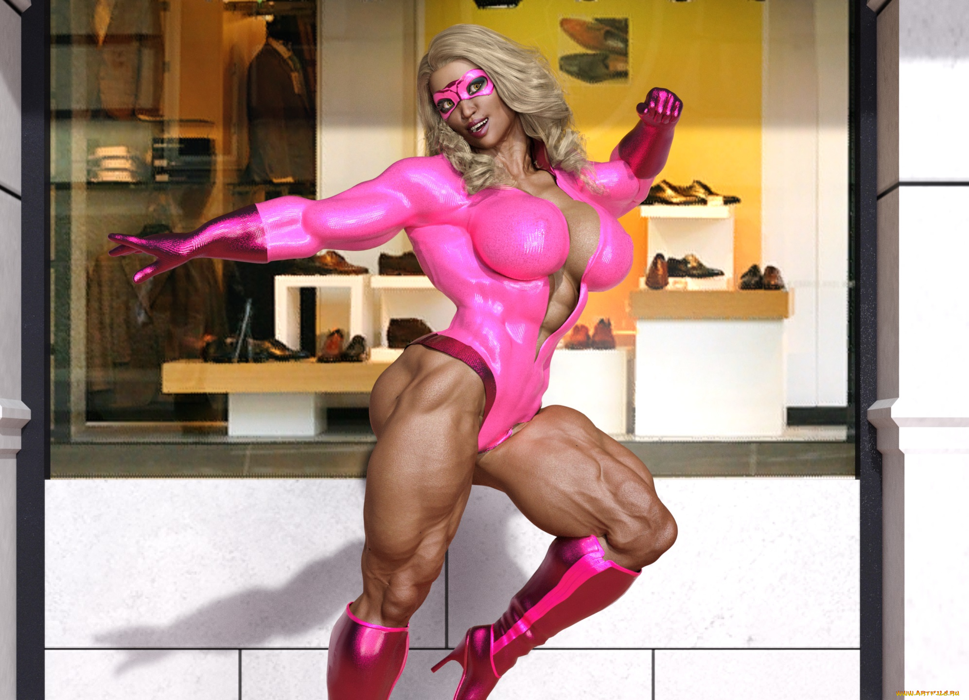 3д, графика, фантазия, , fantasy, фон, взгляд, девушка