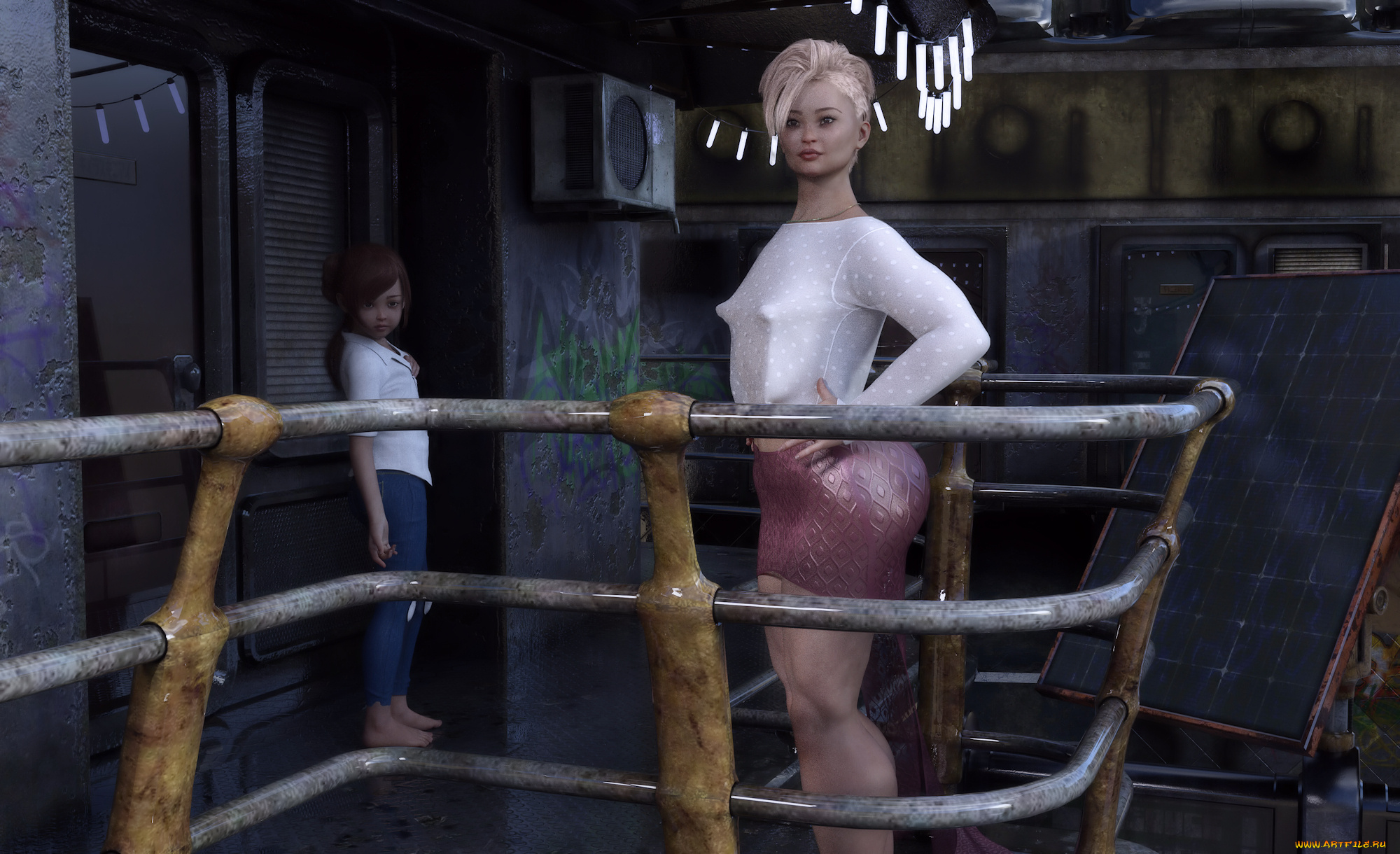 3д, графика, люди, , people, взгляд, фон, девушка