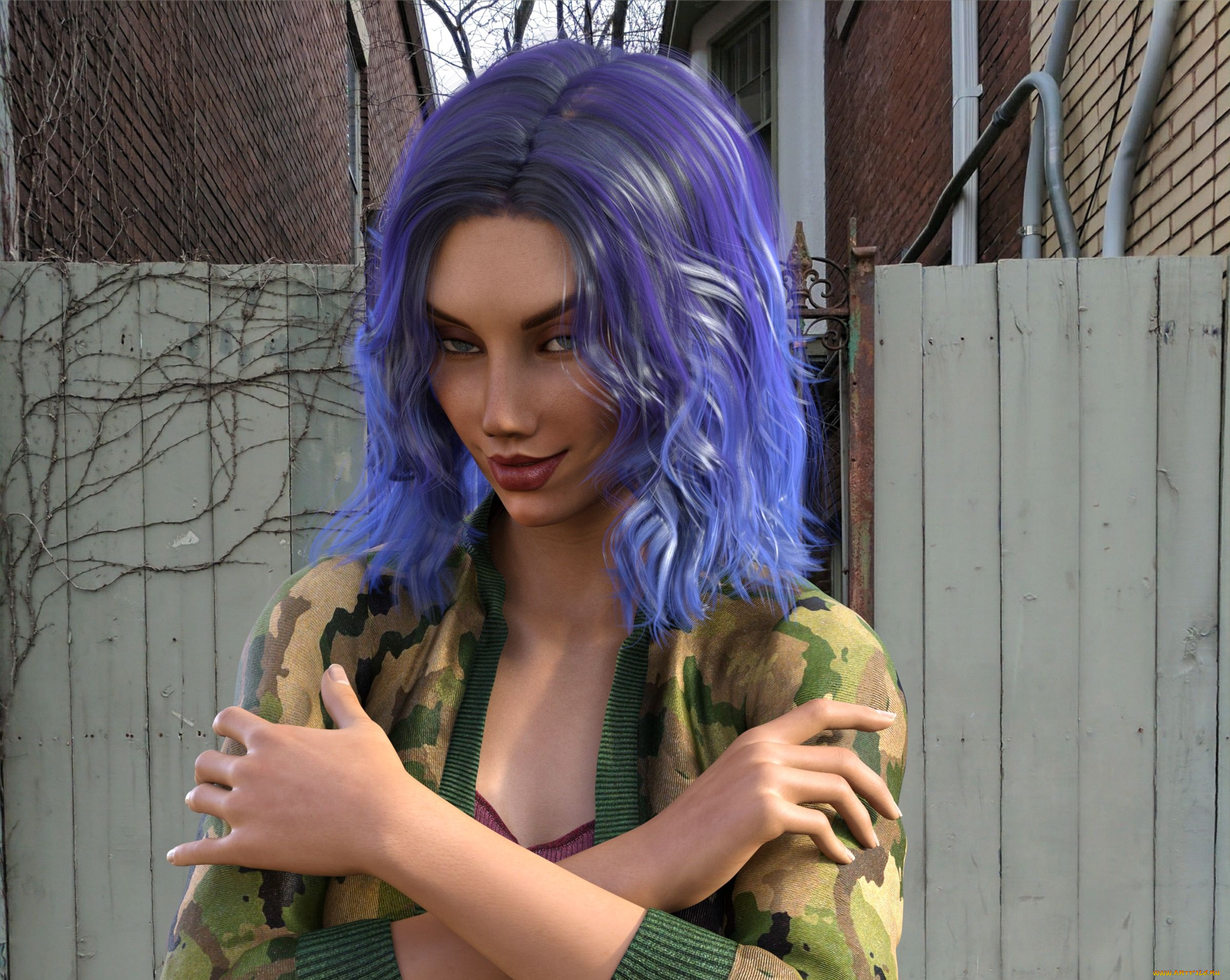 3д, графика, люди, , people, фон, взгляд, девушка