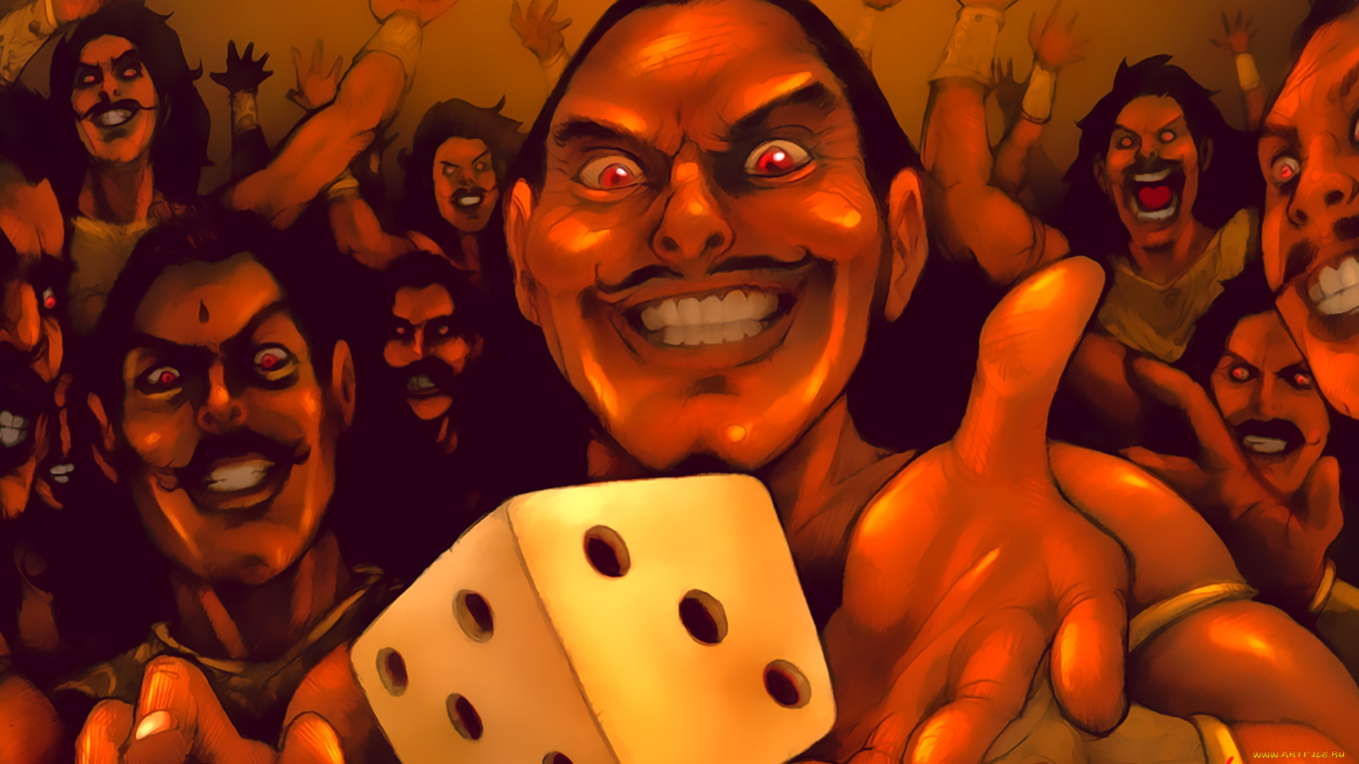 календари, фэнтези, мужчина, азарт, игра, кубик, calendar, 2020