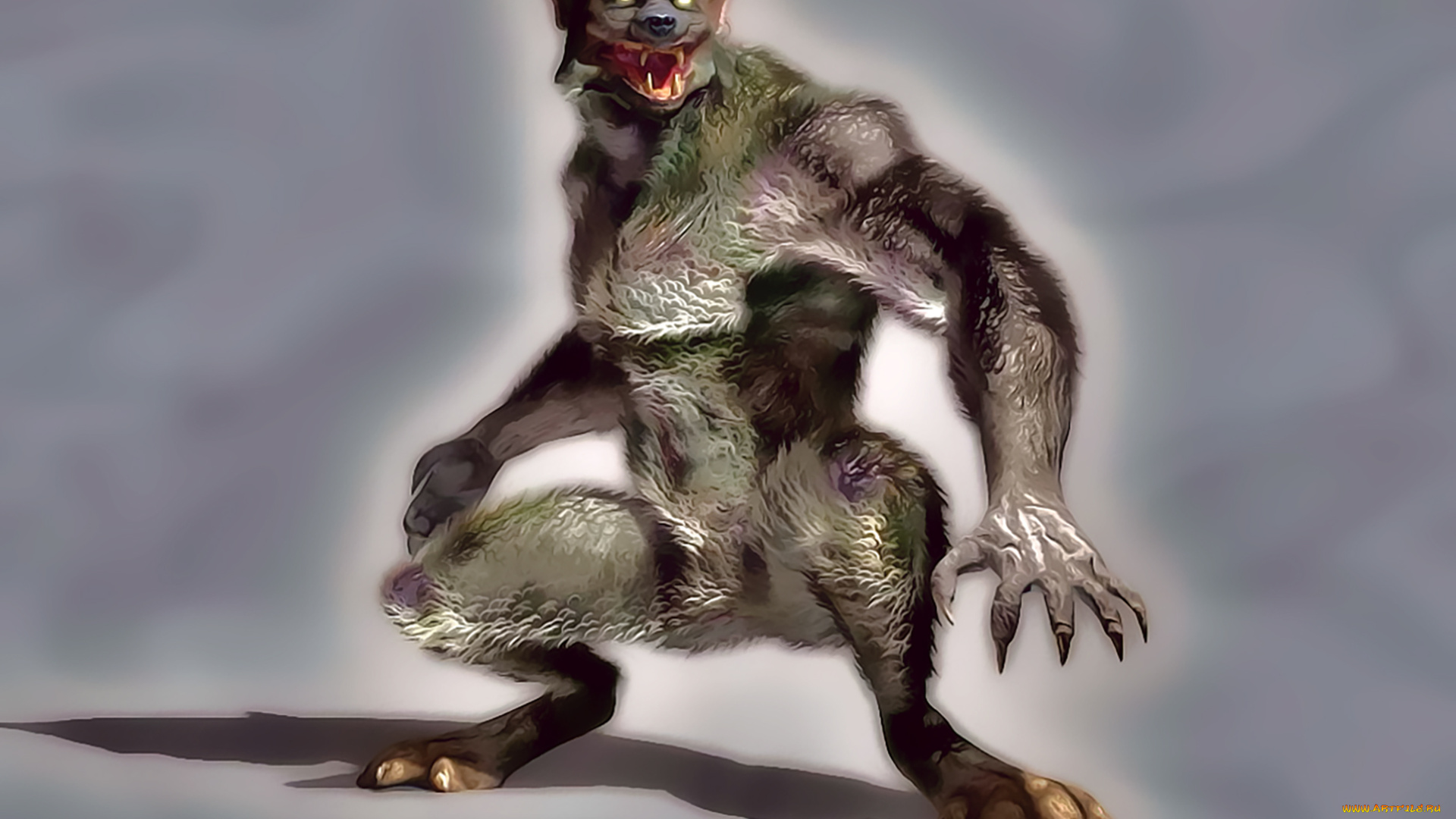 календари, фэнтези, оборотень, существо, чудовище, calendar, 2020