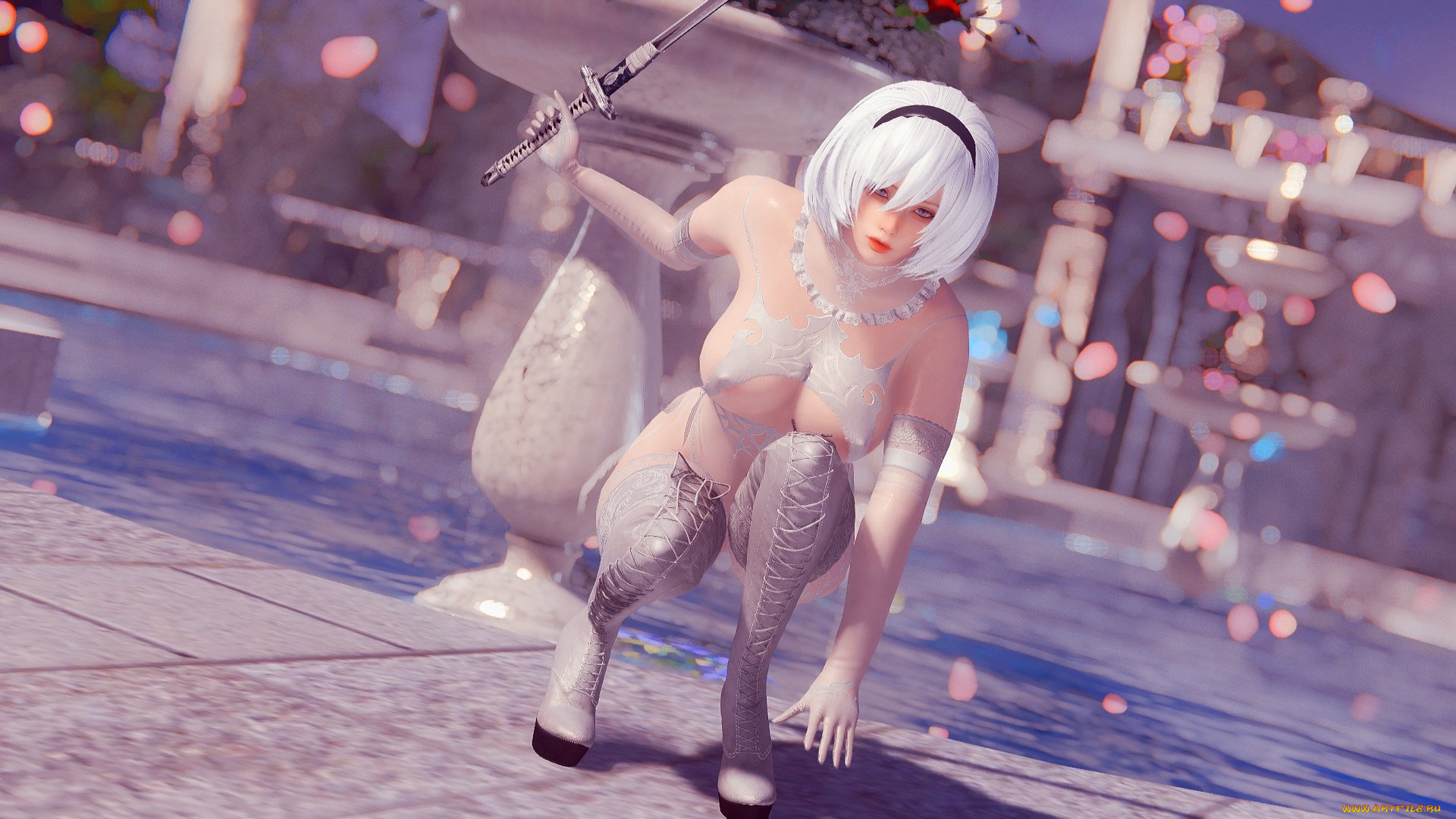 3д, графика, аниме, , anime, красивая, девушка