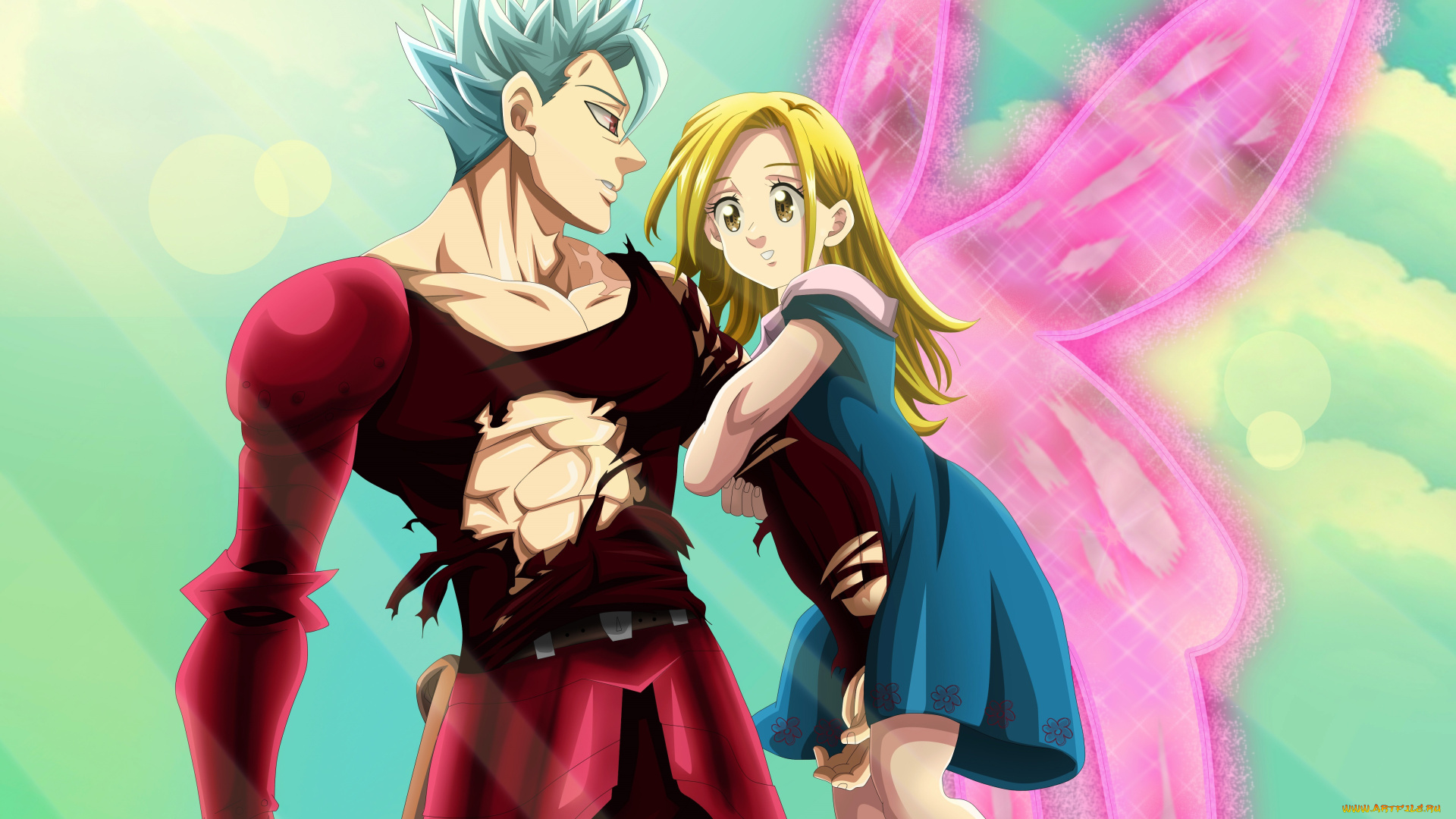 аниме, nanatsu, no, taizai, семь, смертных, грехов