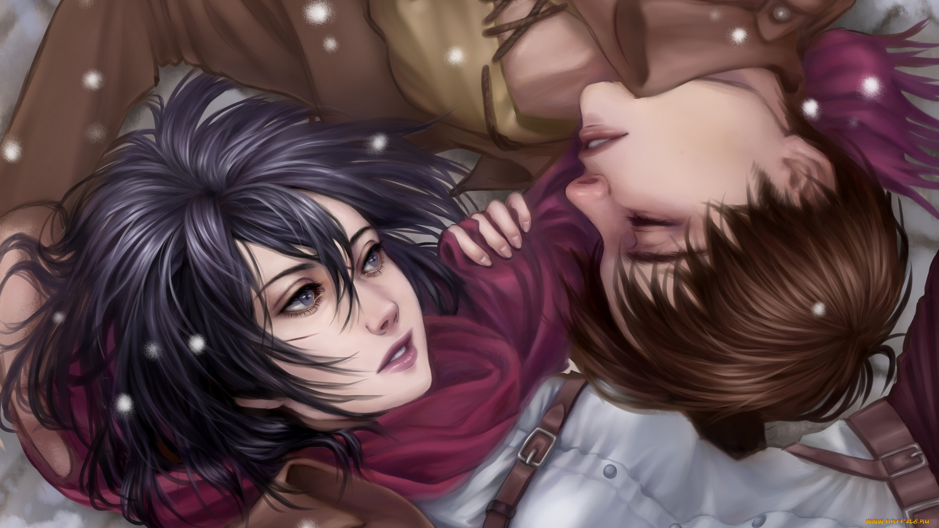 аниме, shingeki, no, kyojin, attack, on, titan