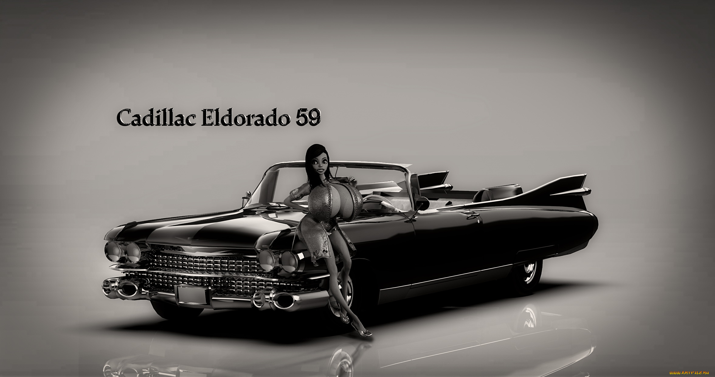 3д, графика, люди-авто, мото, , people-, car, , , moto, девушка, фон, автомобиль