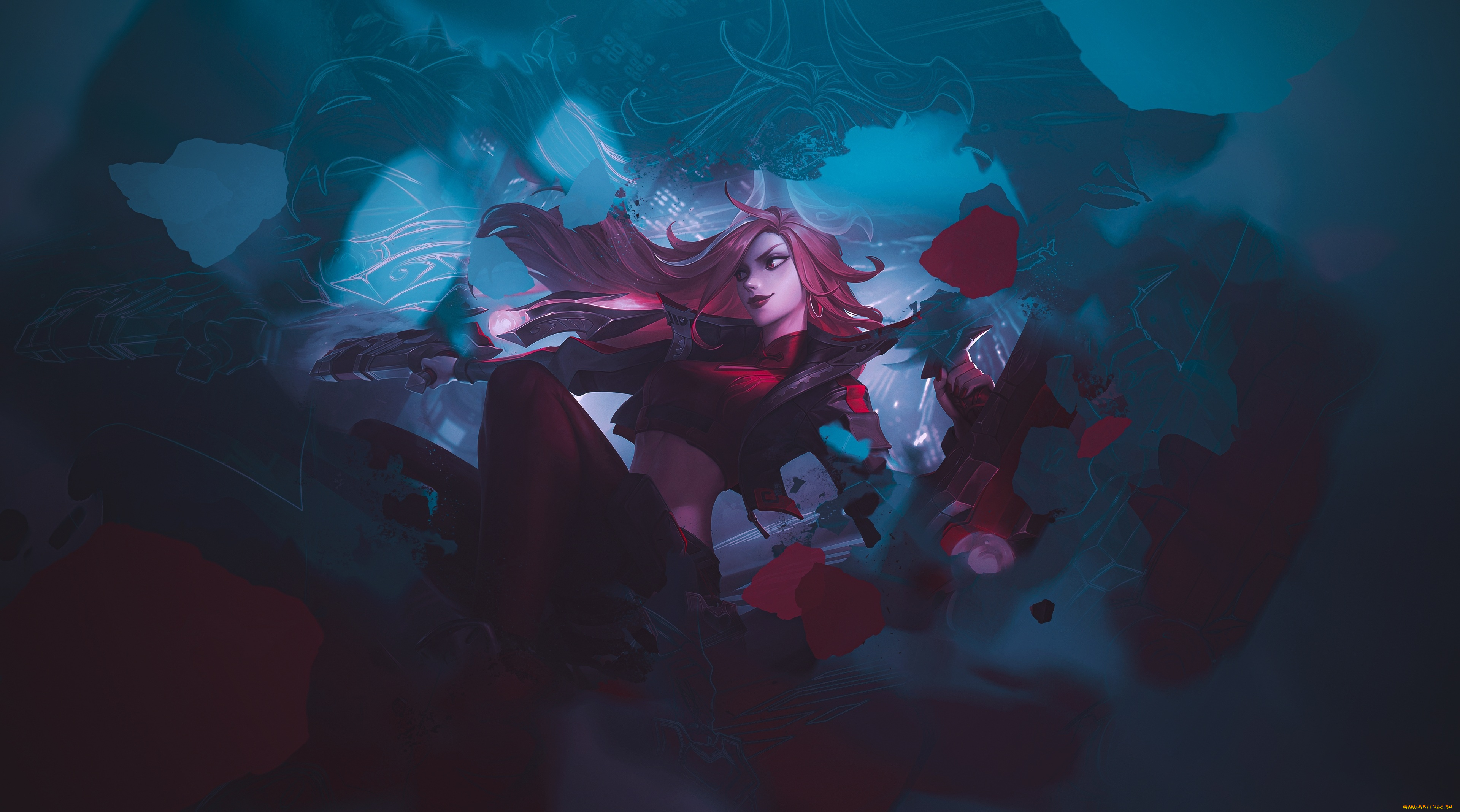 видео, игры, league, of, legends, league, of, legends, miss, fortune