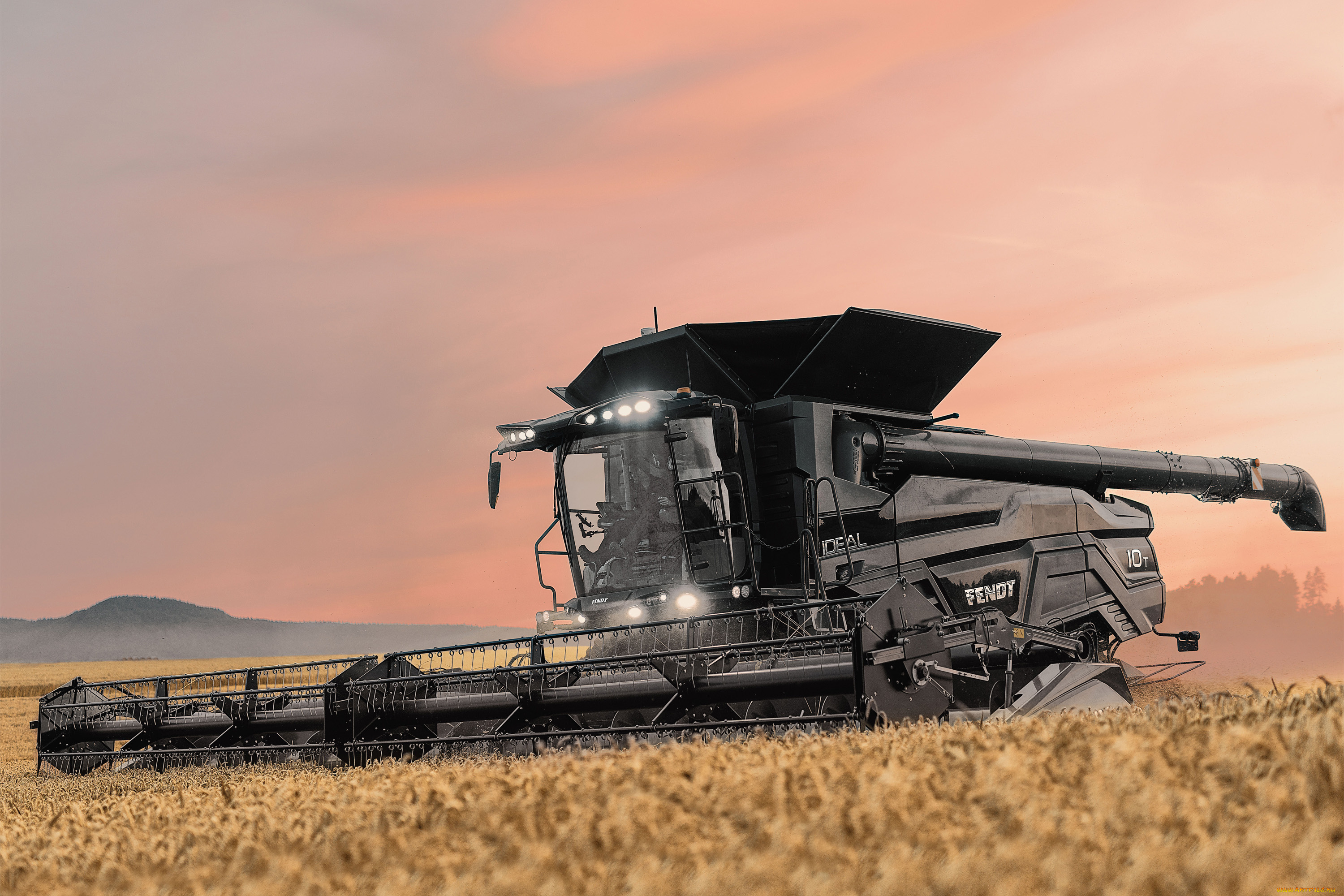 техника, комбайны, fendt