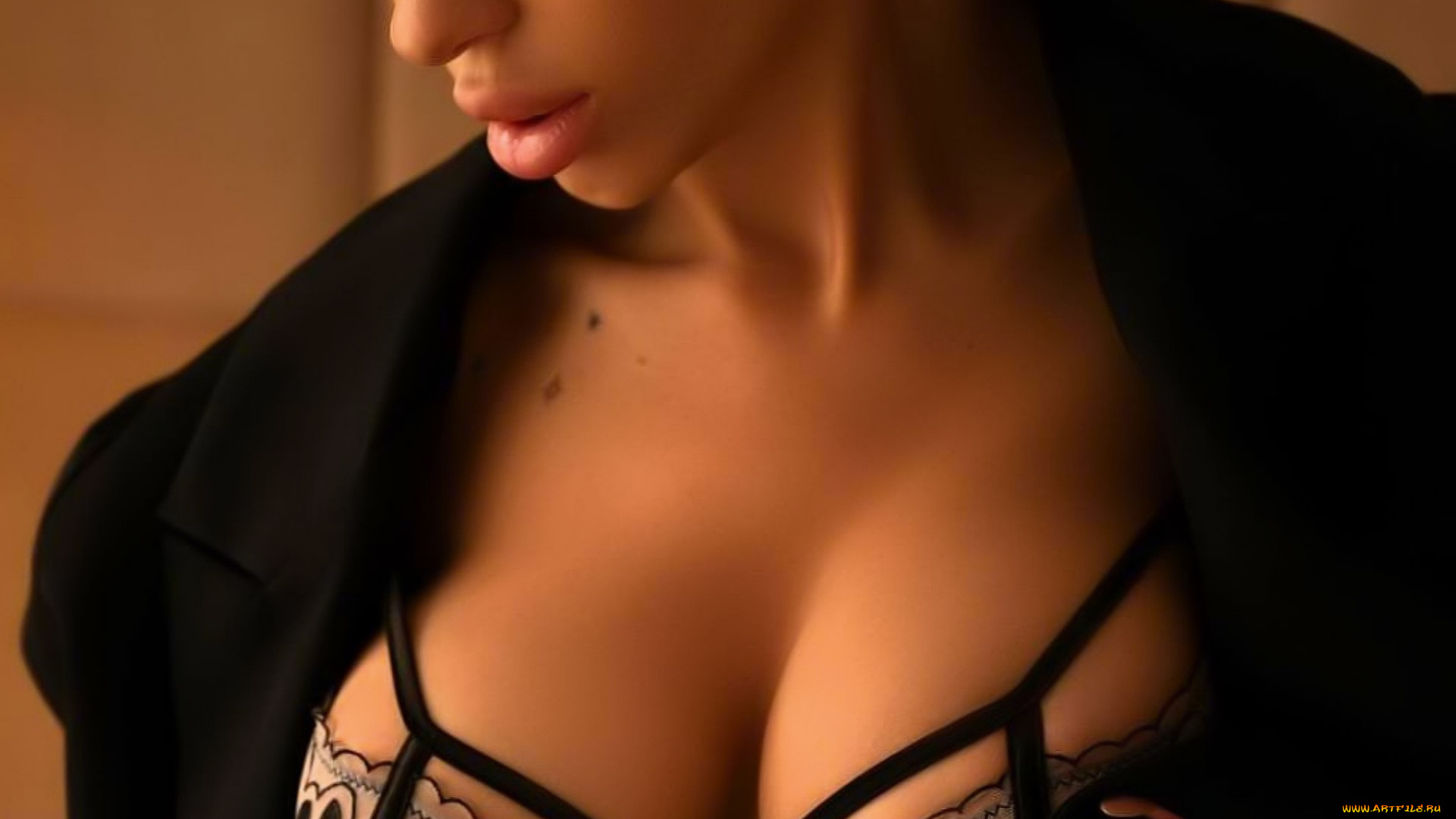 девушки, -, лица, , портреты, лицо, белье, грудь, пиджак