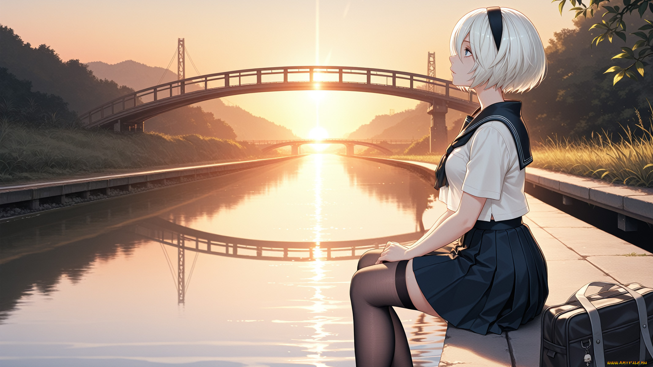 видео, игры, nier, , automata, automata, 2b