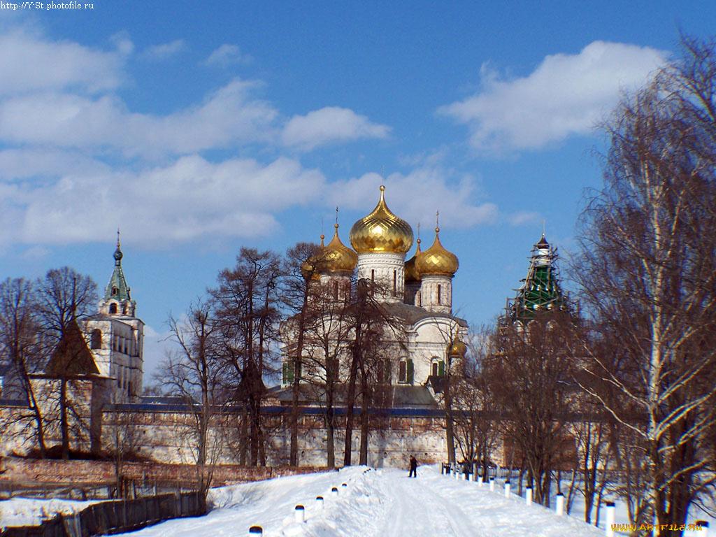 кострома, ипатиевский, монастырь, города, православные, церкви, монастыри