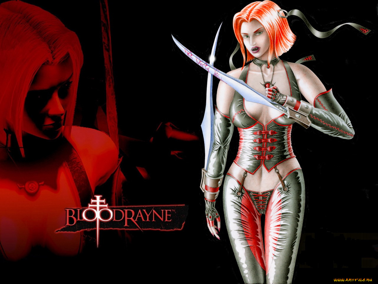 blood, rayne, видео, игры, bloodrayne