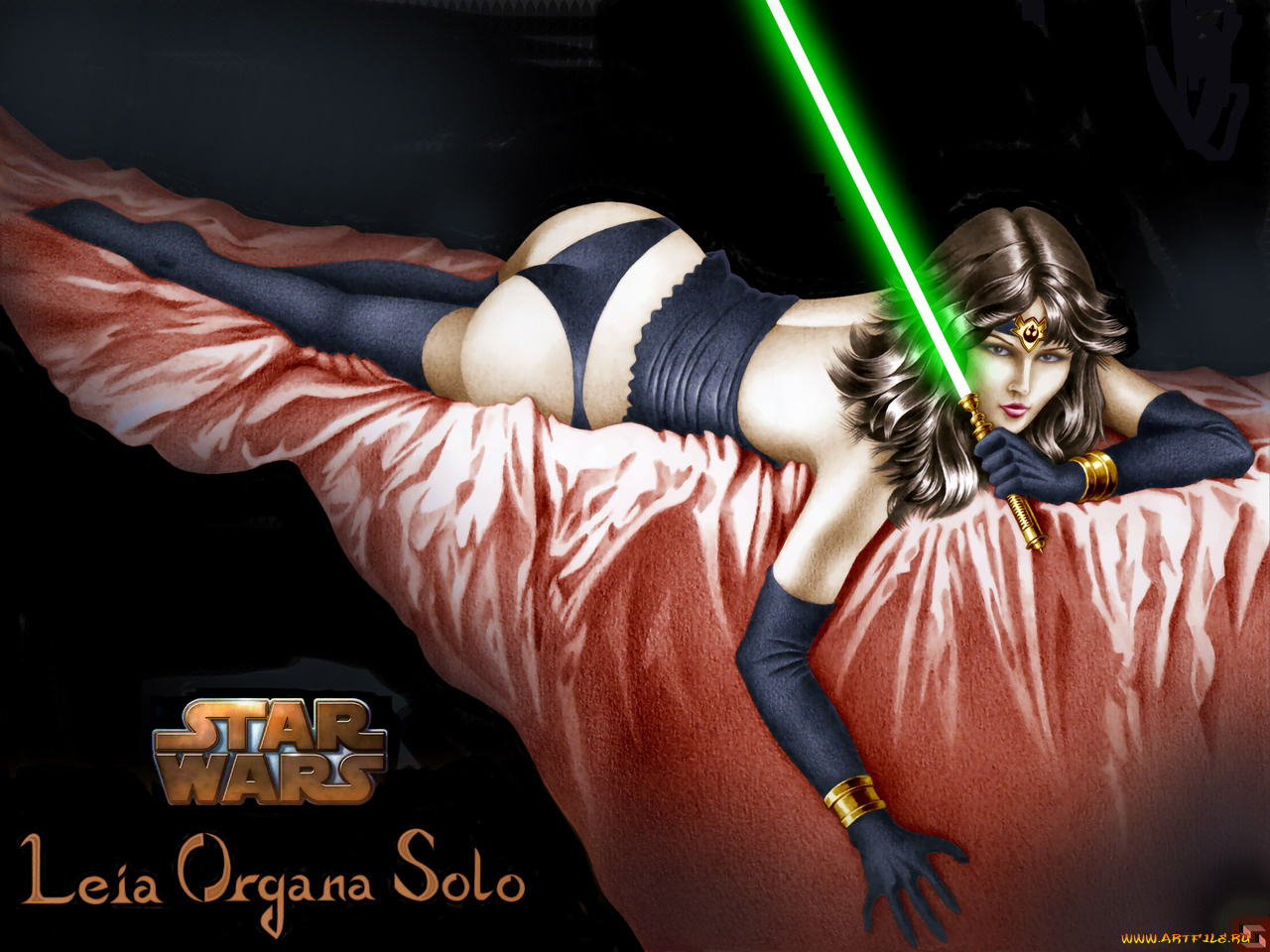 leia, organa, solo, фэнтези, девушки