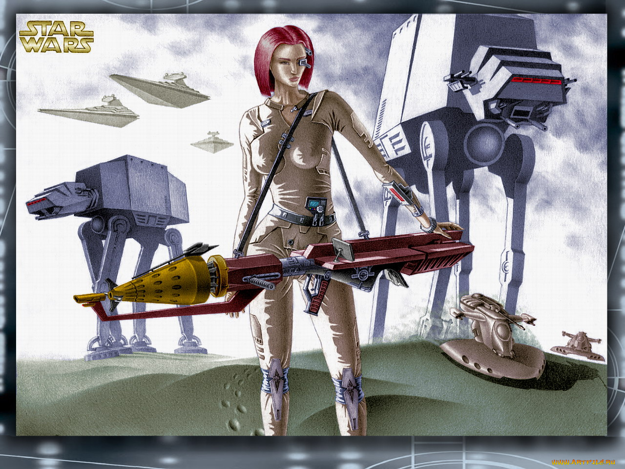 the, art, of, star, wars, рисованные, другое