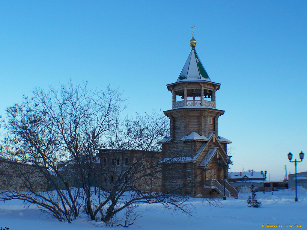 нарьян, мар, церковь, богоявления, города, православные, церкви, монастыри