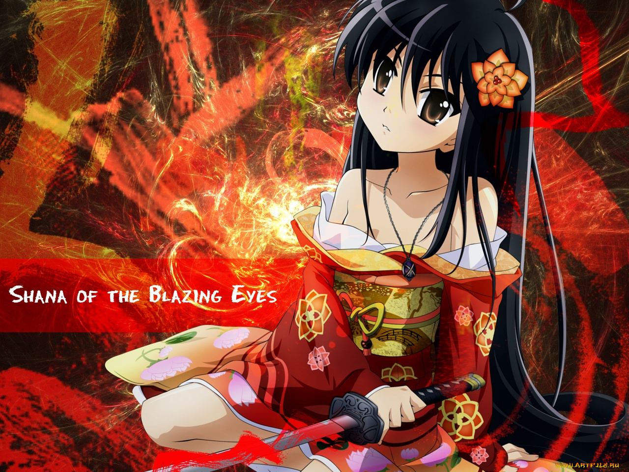 аниме, shakugan, no, shana