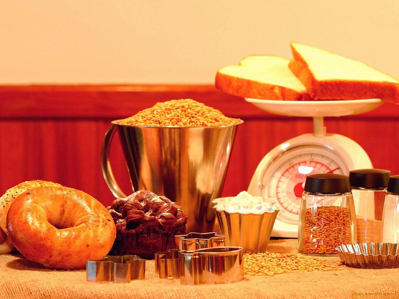 еда, хлеб, выпечка