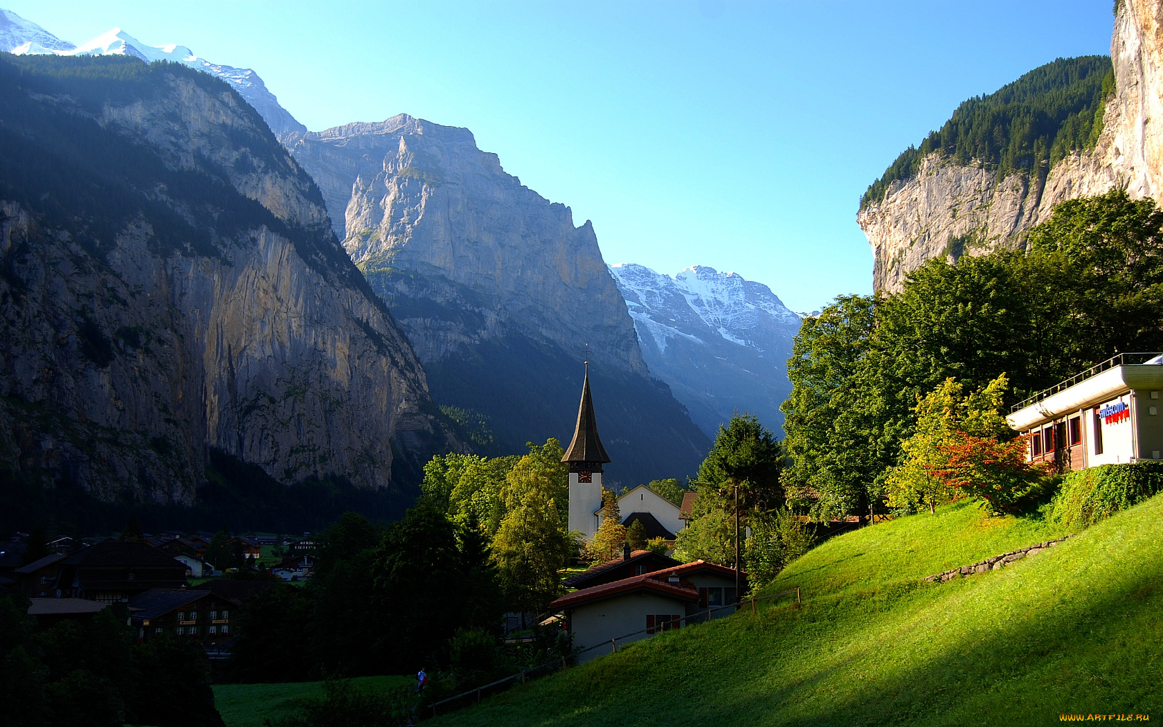 города, пейзажи