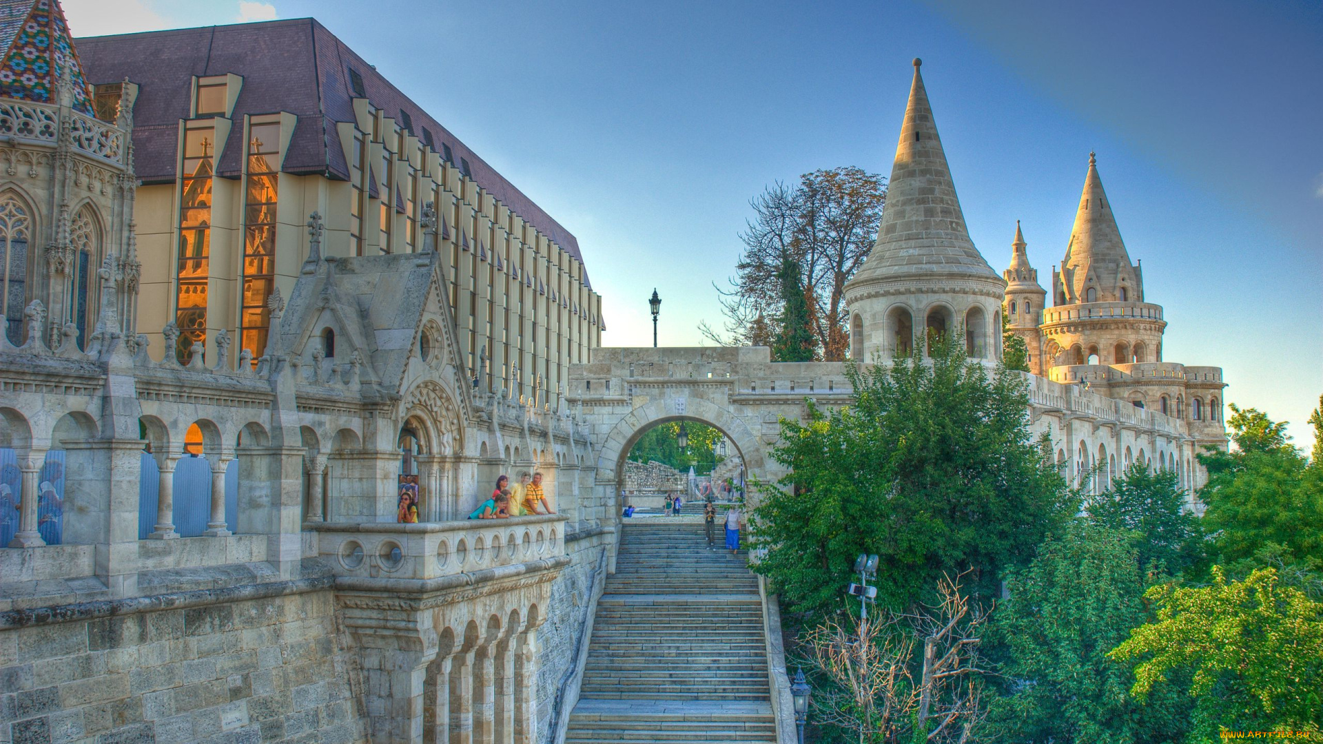 fisherman`s, bastion, budapest, города, будапешт, венгрия