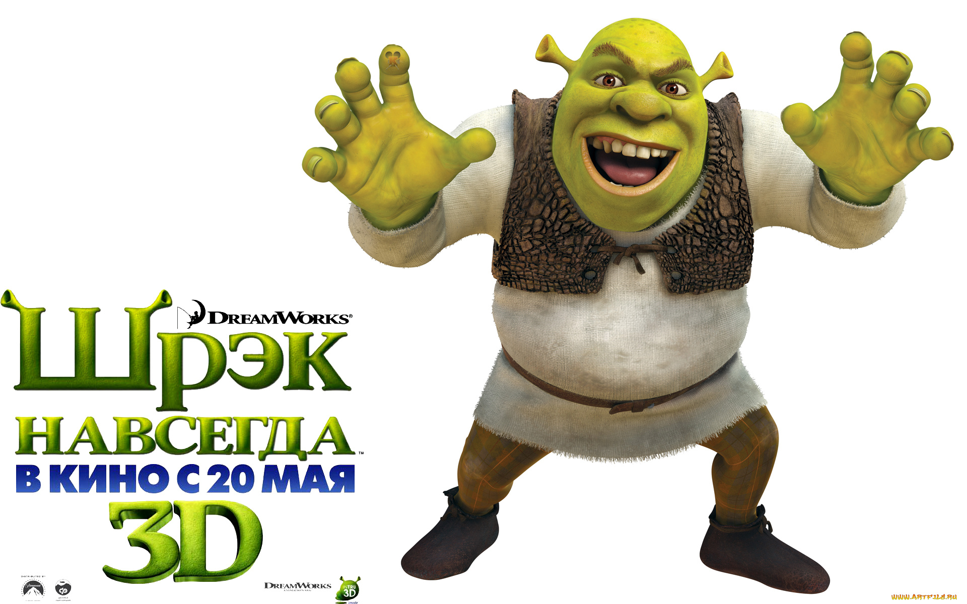 shrek, forever, after, мультфильмы