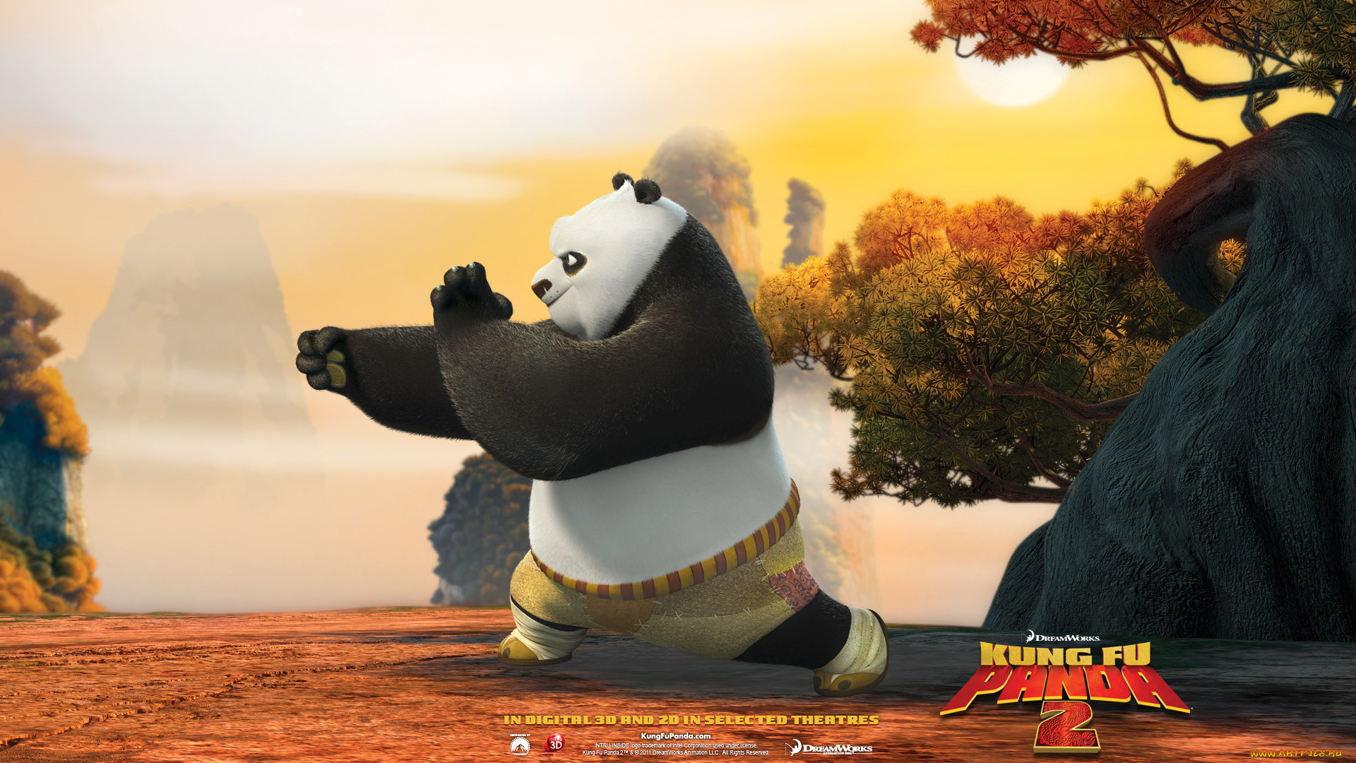 kung, fu, panda, мультфильмы