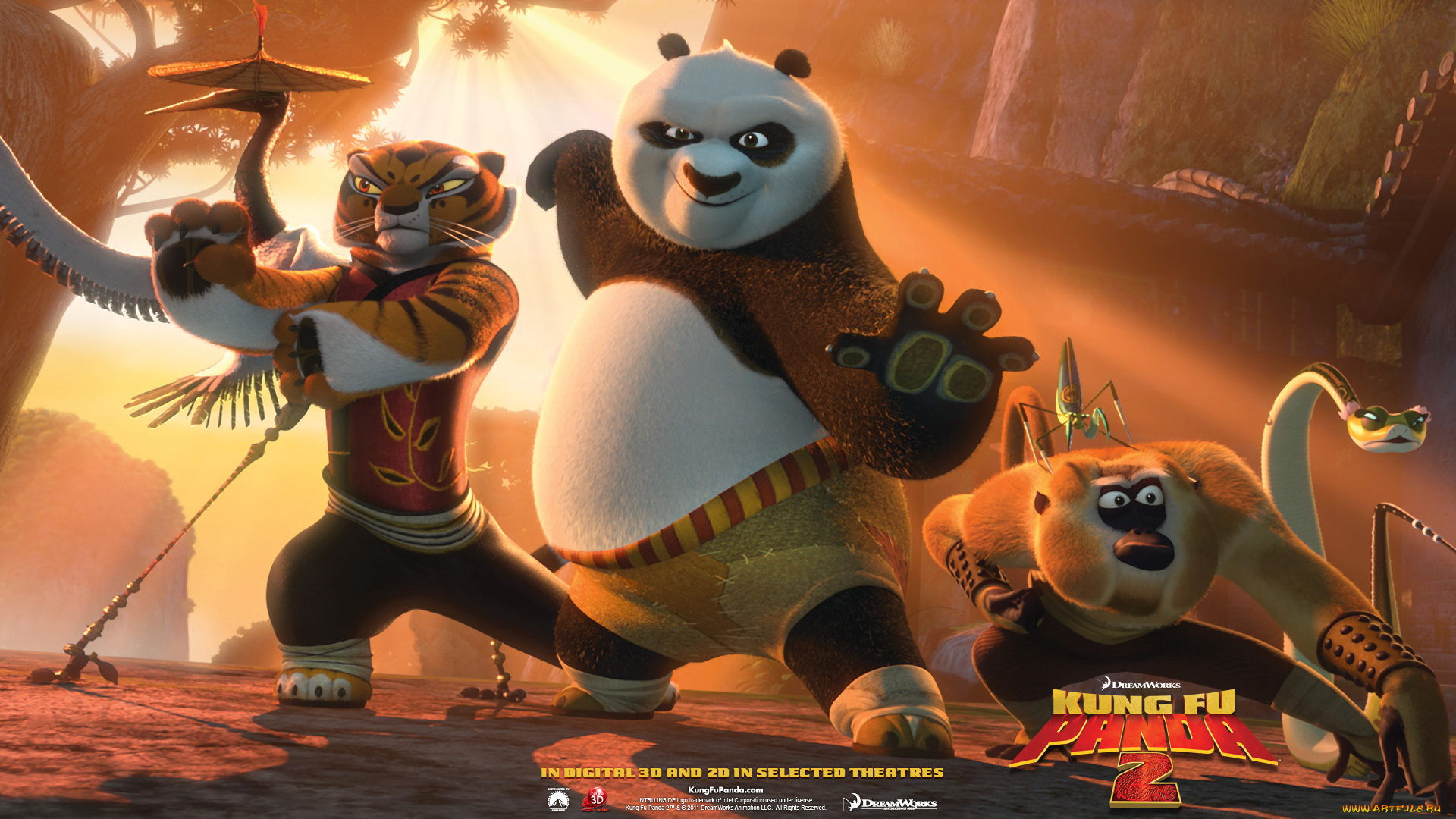 kung, fu, panda, мультфильмы