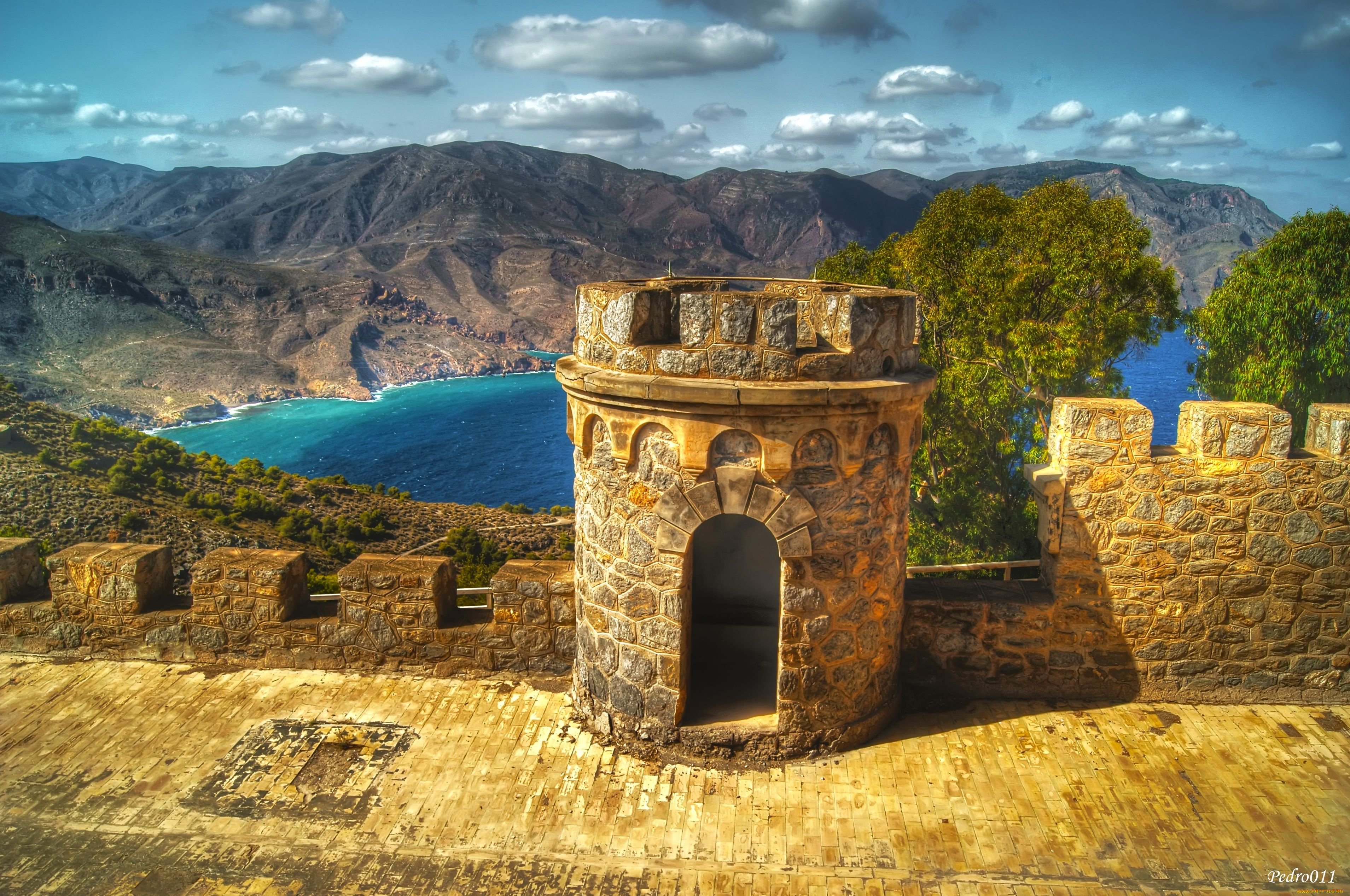 замок, castillitos, города, дворцы, замки, крепости, картахена, cartagena, spain