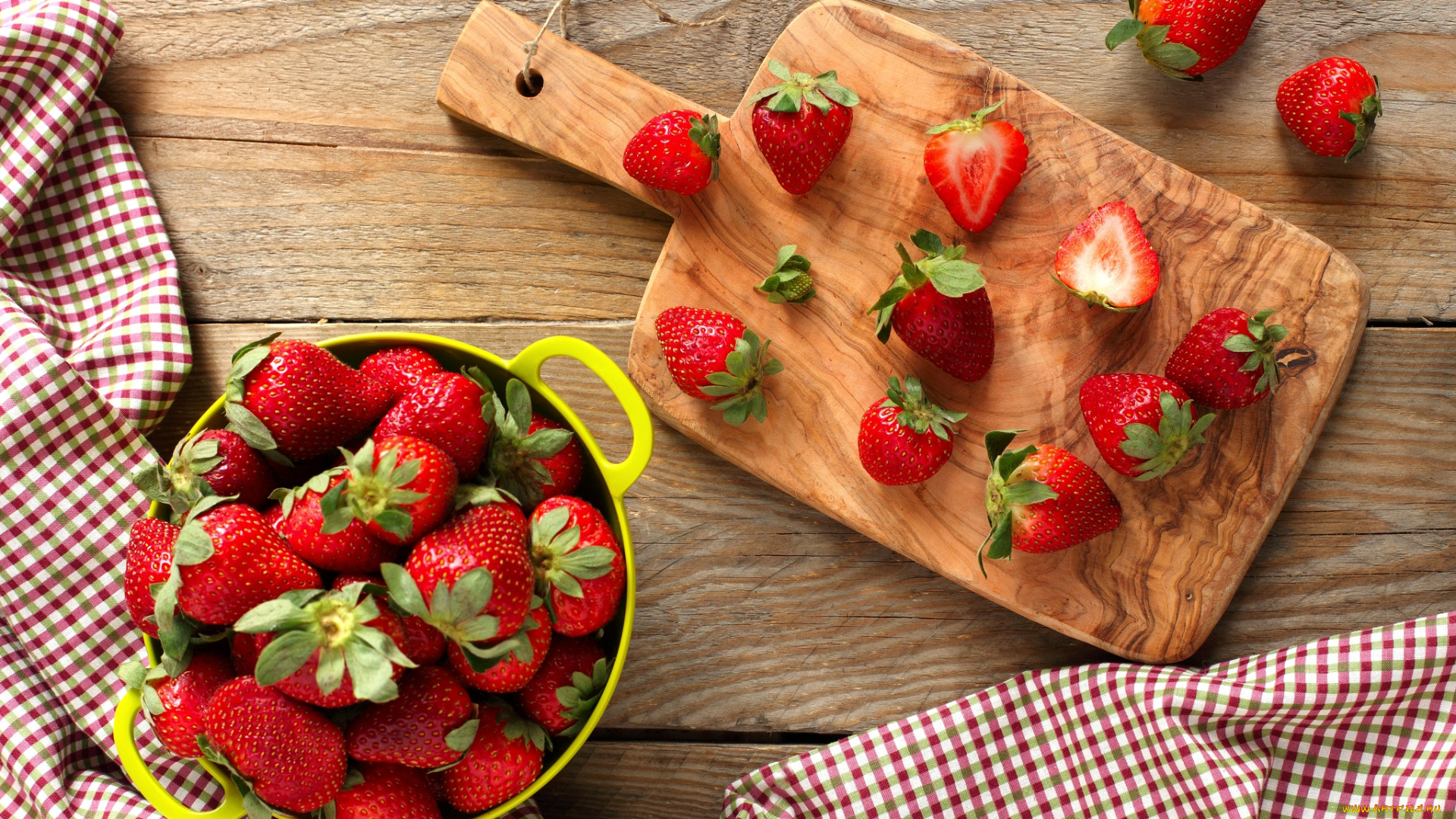 еда, клубника, земляника, ягоды