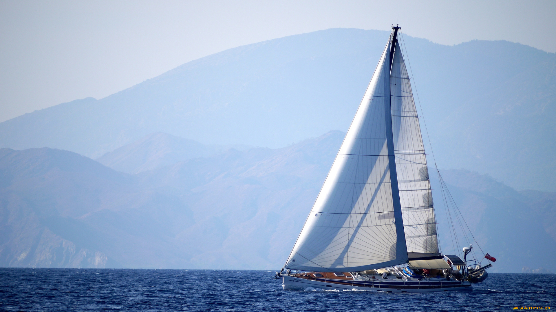 корабли, парусники, парус, вода