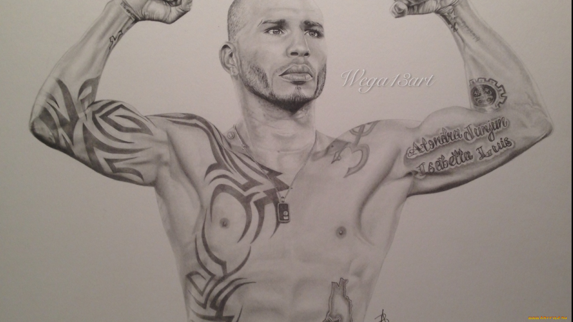 рисованные, люди, мужчина, тату