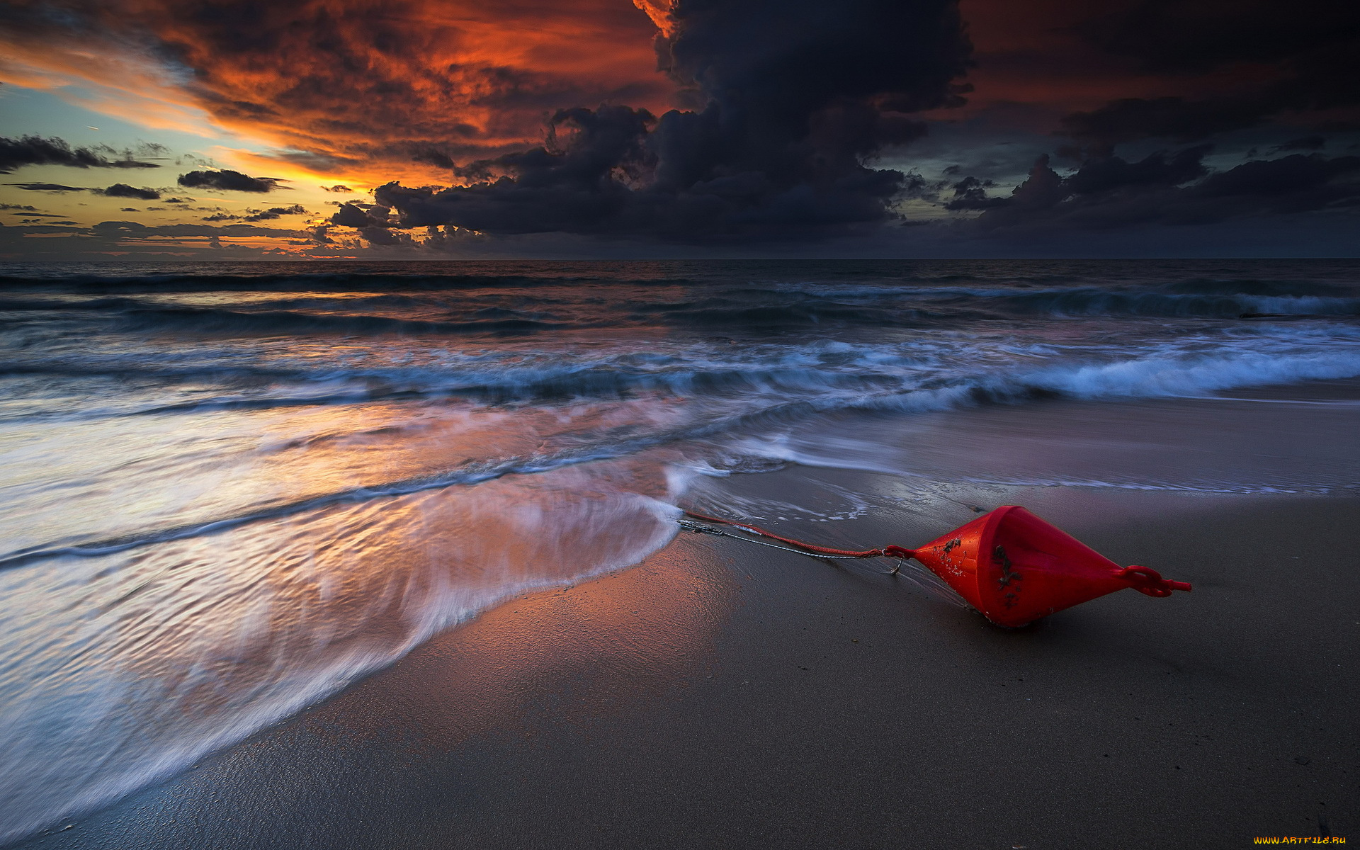 природа, моря, океаны, пляж, океан, волны