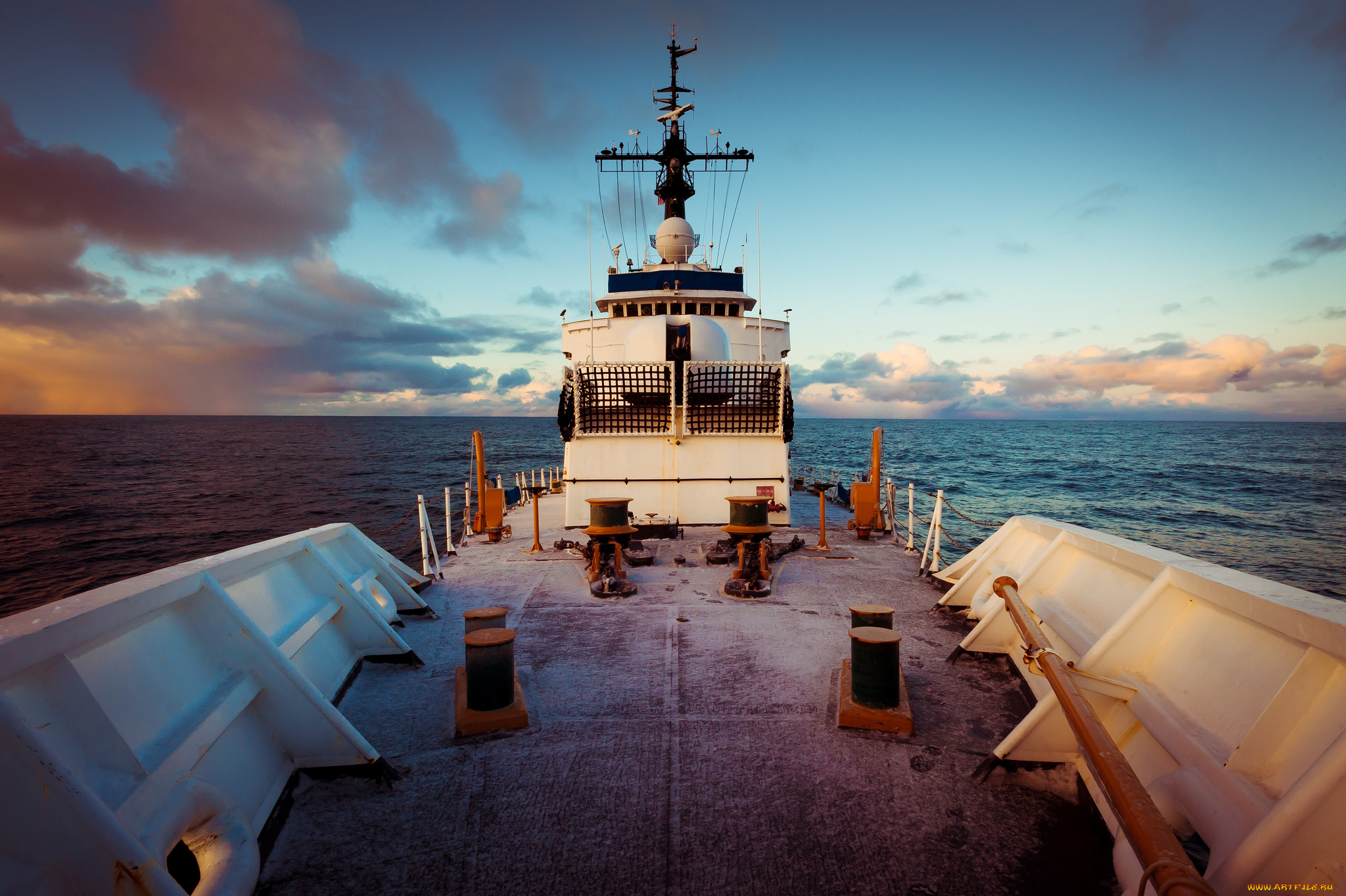 северный, ледовитый, океан, корабли, другое, arctic, ocean, палуба