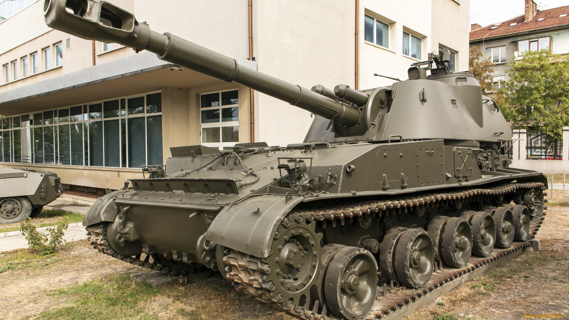 2s3, akatsiya, техника, военная, техника, вооружение, музей