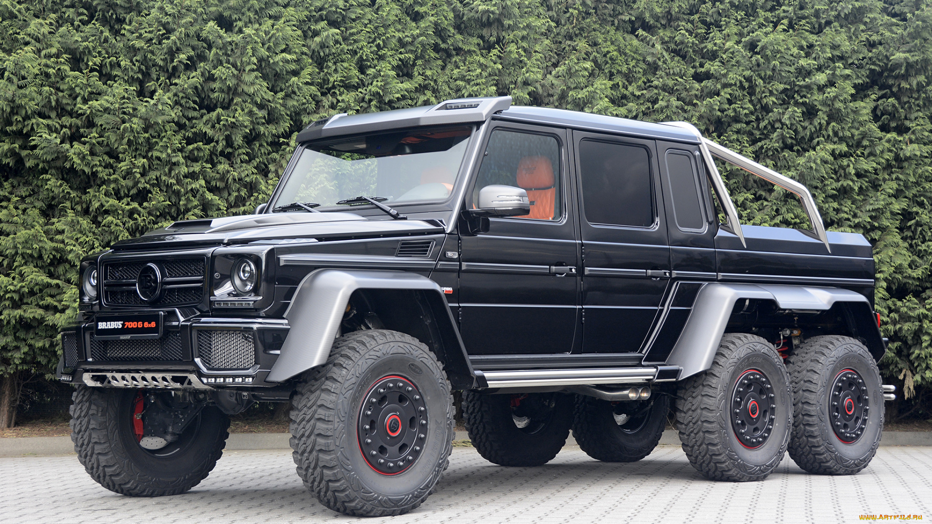 автомобили, brabus, темный, 2013, w463, g, 63, amg, 6x6, mercedes-benz