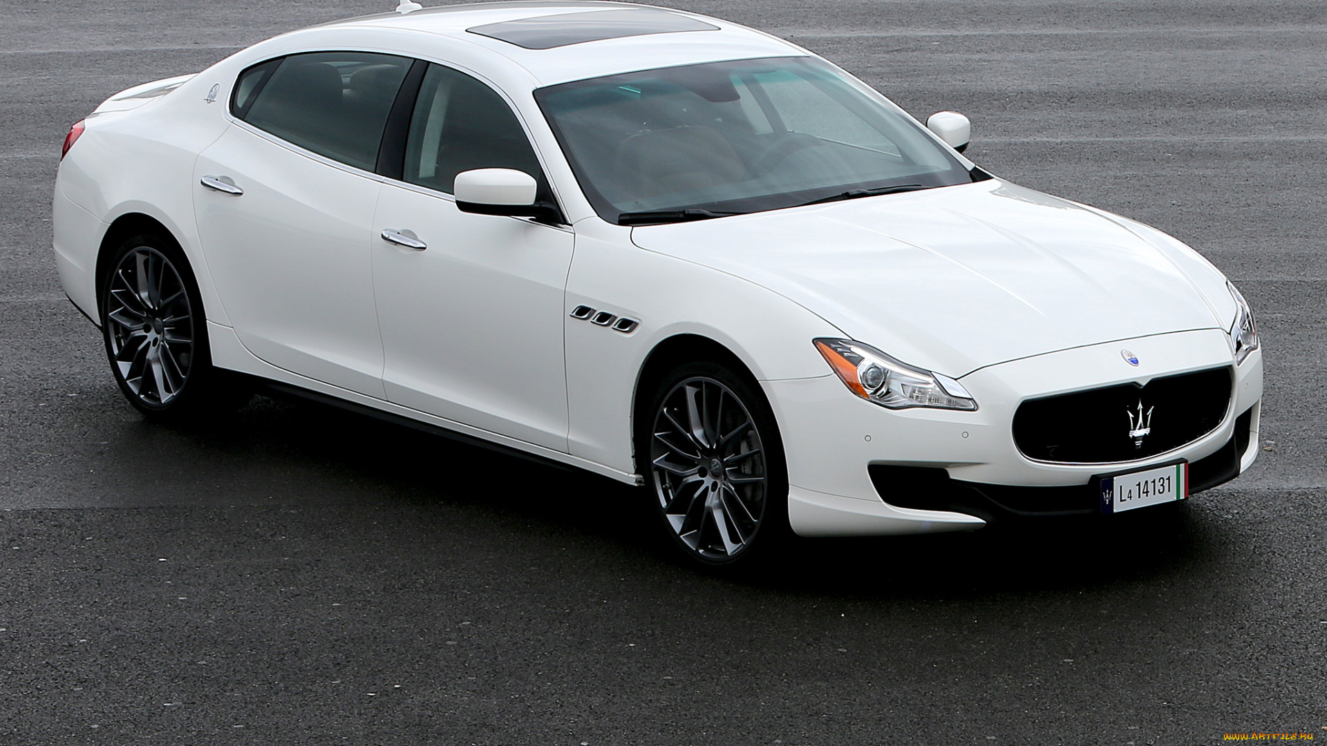 автомобили, maserati, светлый, 2013г, quattroporte