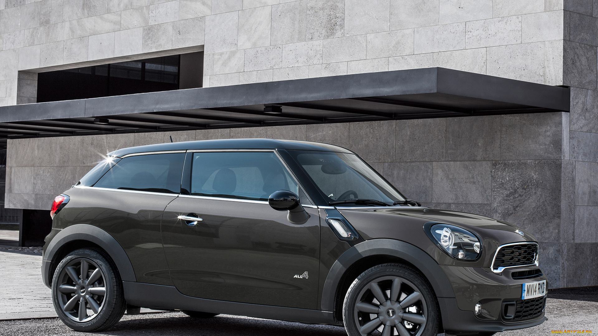 автомобили, mini, paceman, all4, темный, 2014г, r61, cooper, s