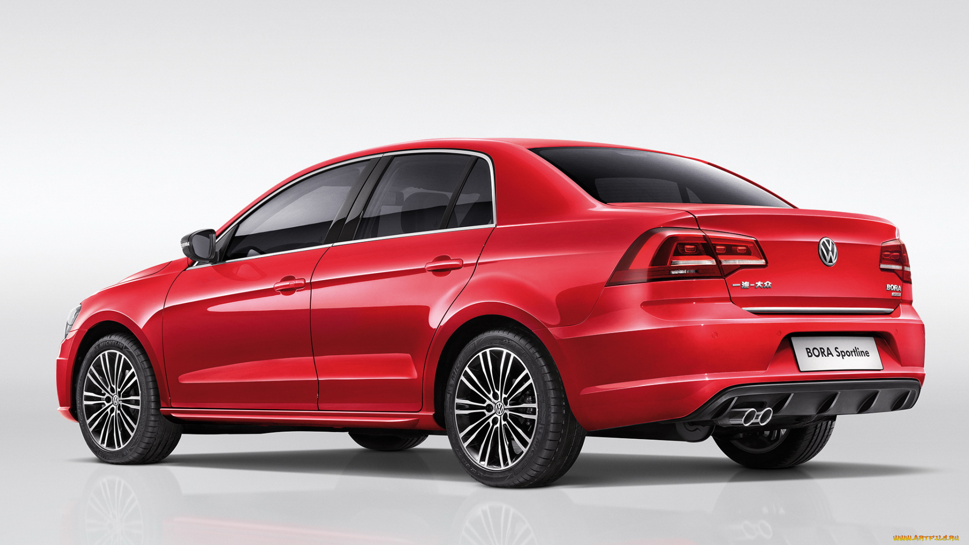 автомобили, volkswagen, 2014, красный, sportline, bora