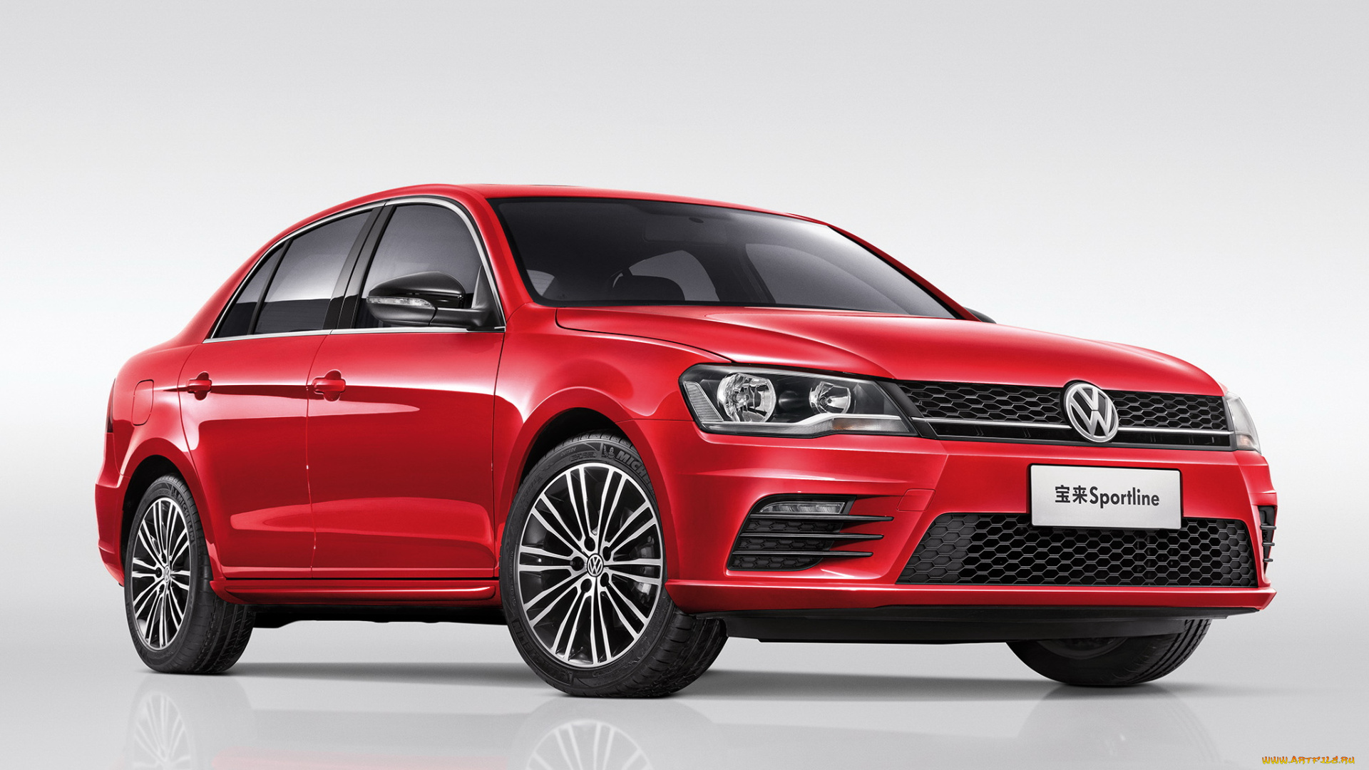 автомобили, volkswagen, красный, 2014, sportline, bora