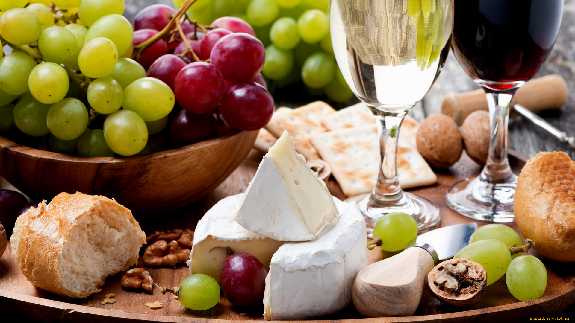 еда, разное, вино