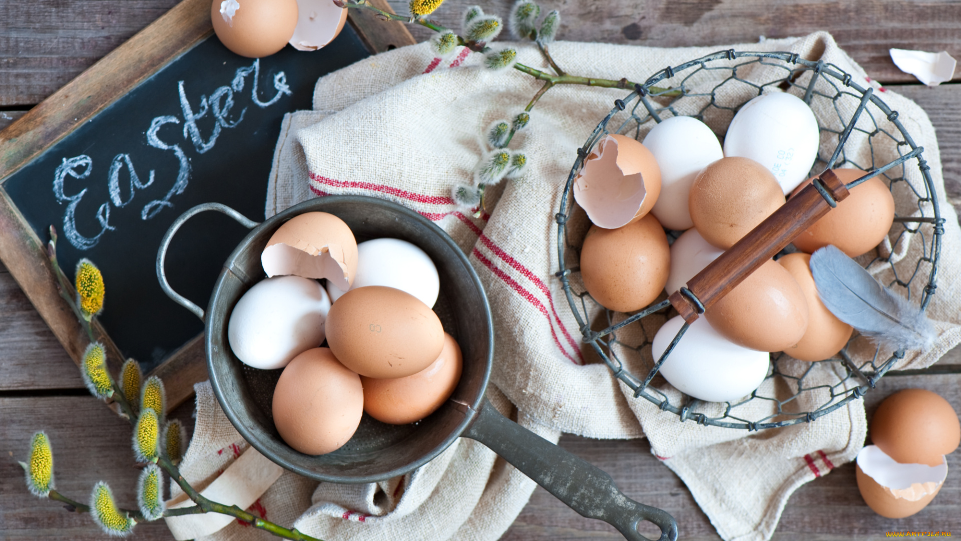 еда, Яйца, верба