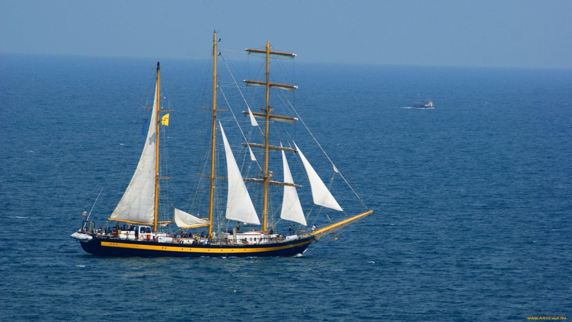 корабли, парусники, паруса