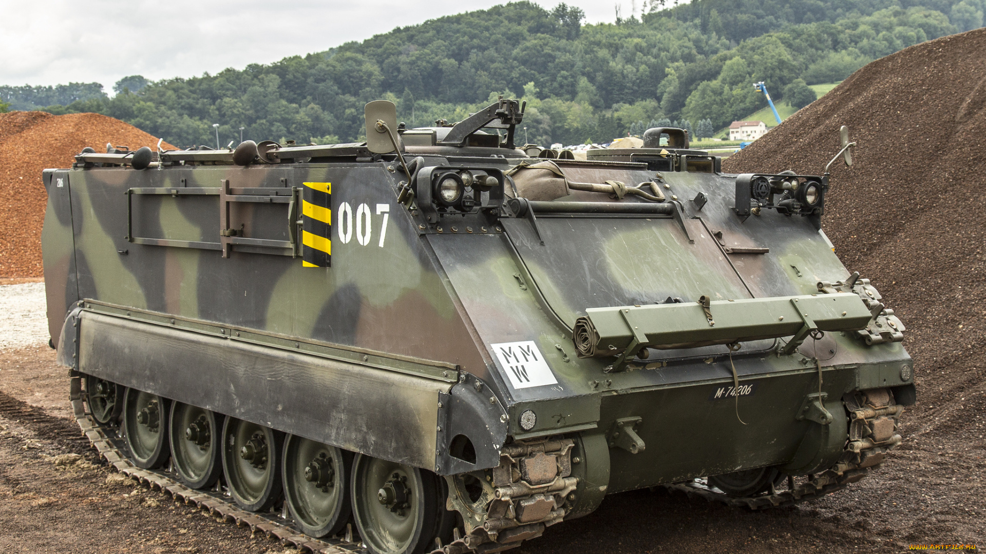 m113, mw, pz, 64, m-74206, техника, военная, техника, полигон, бтр