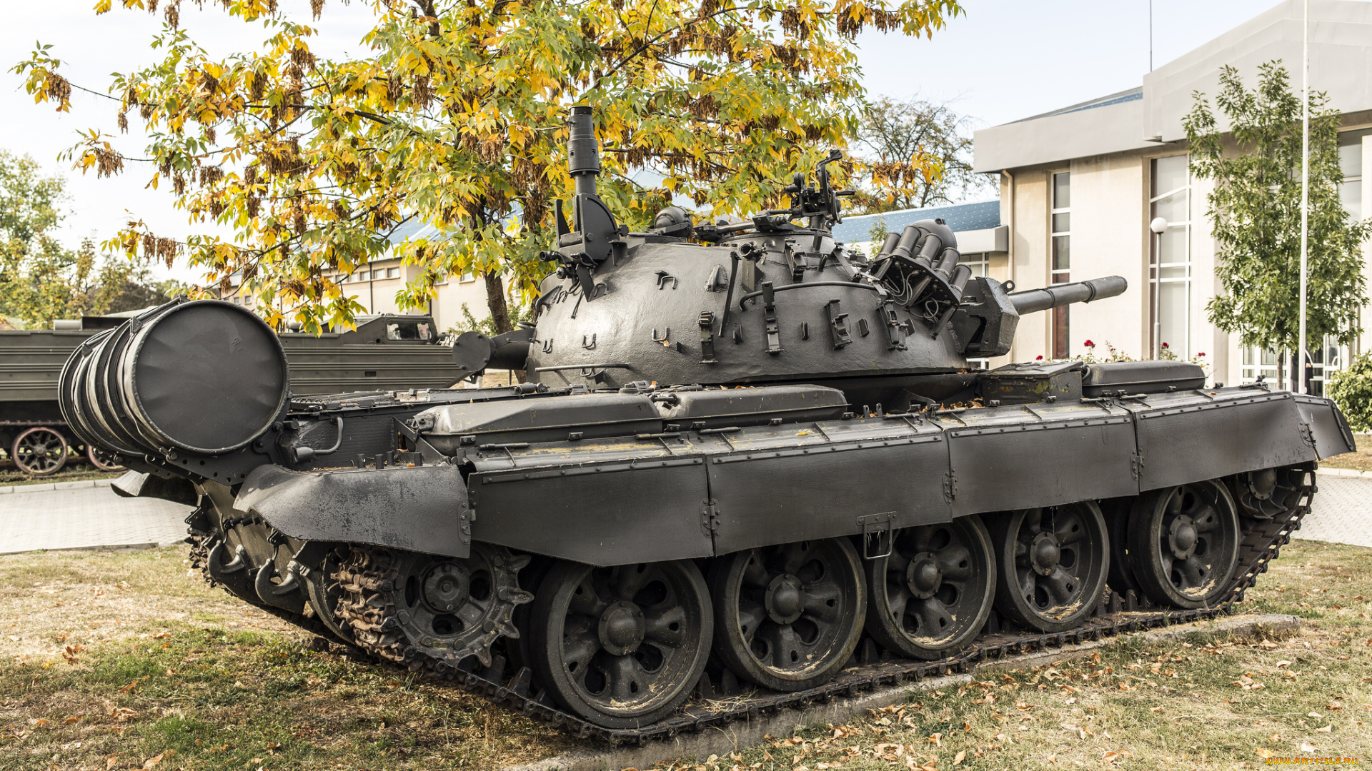 t-55, m, техника, военная, техника, вооружение, музей