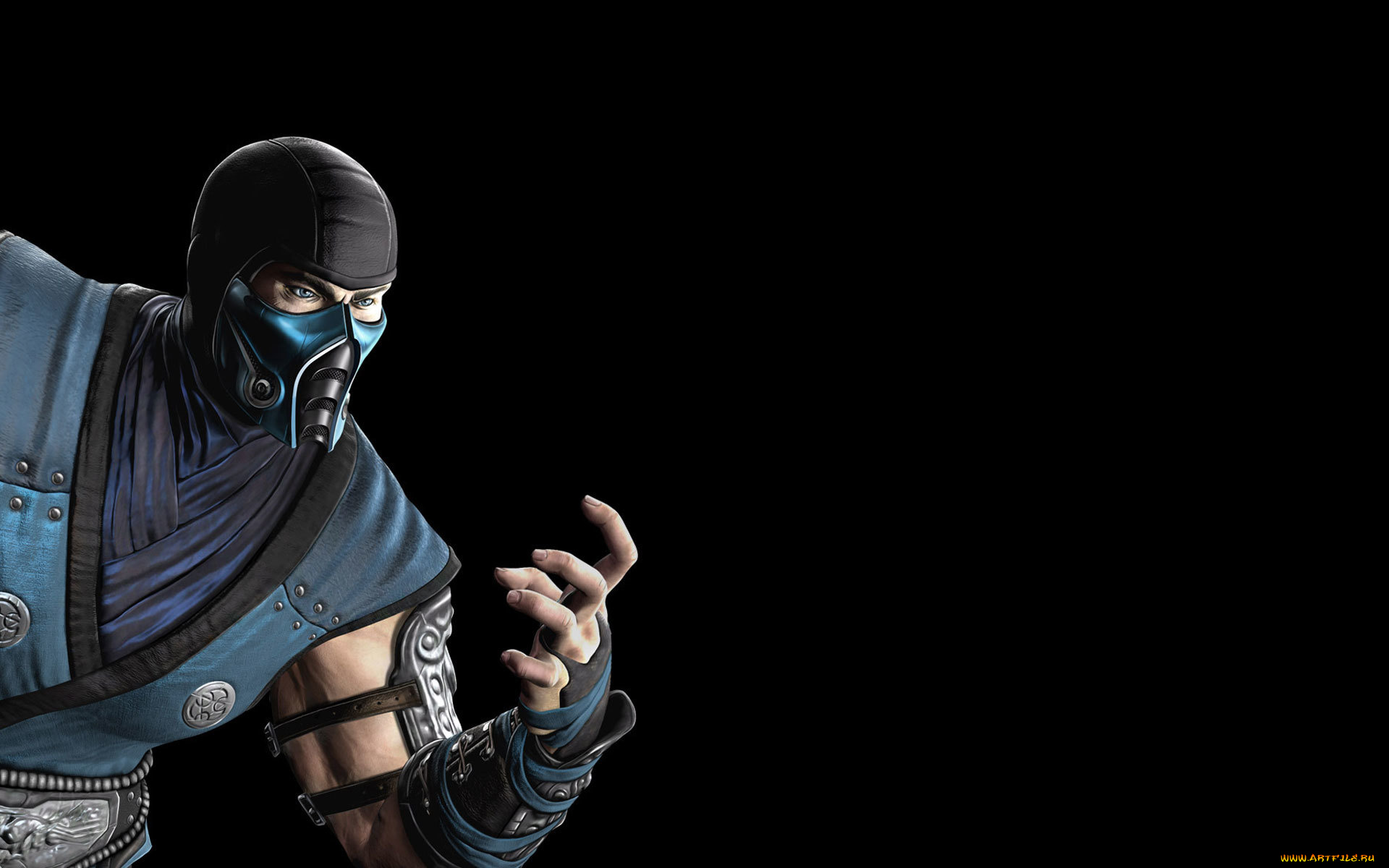 видео, игры, mortal, kombat, чёрный, фон, комбат, sub-zero, мортал, игра