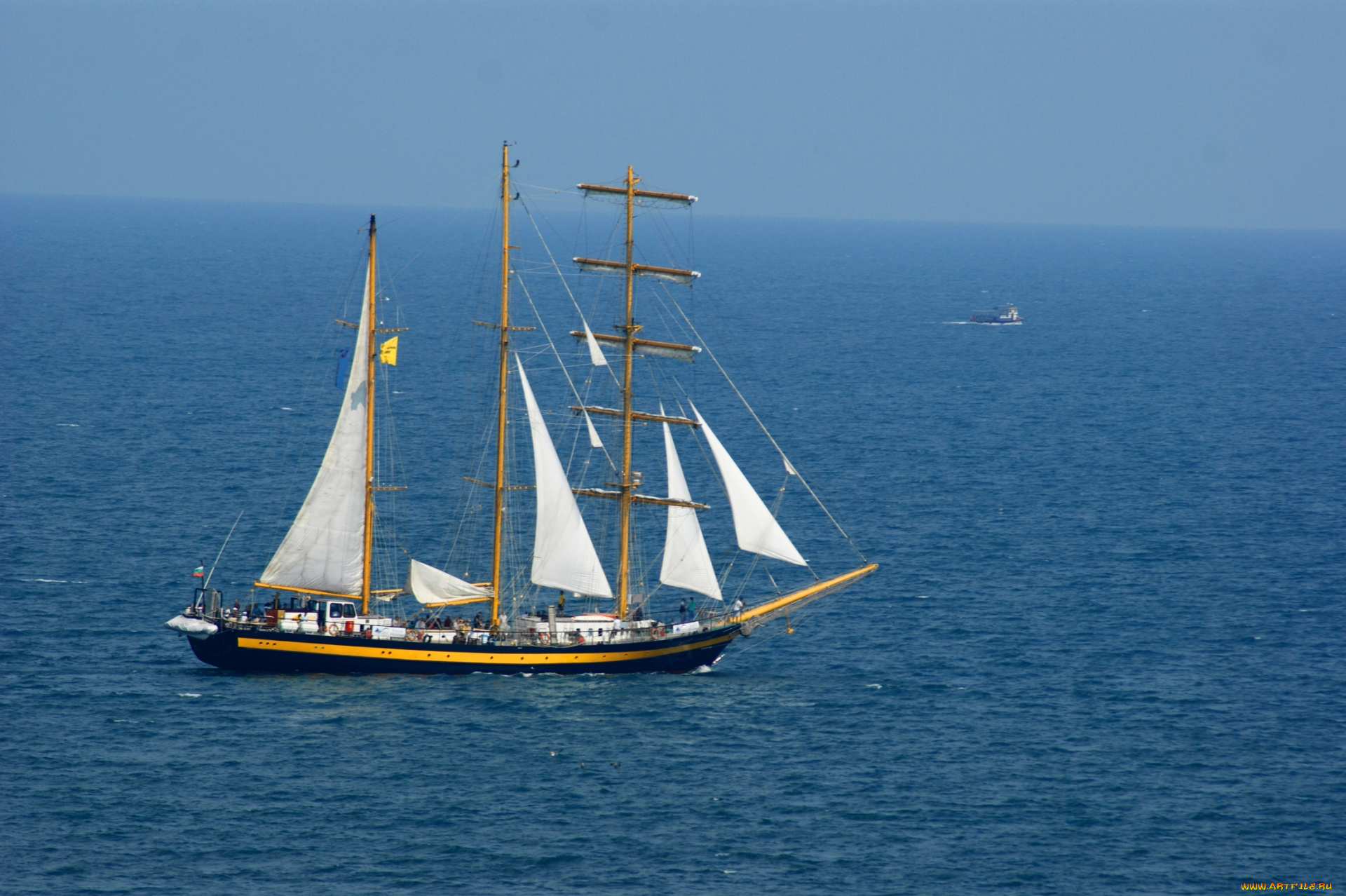 корабли, парусники, паруса