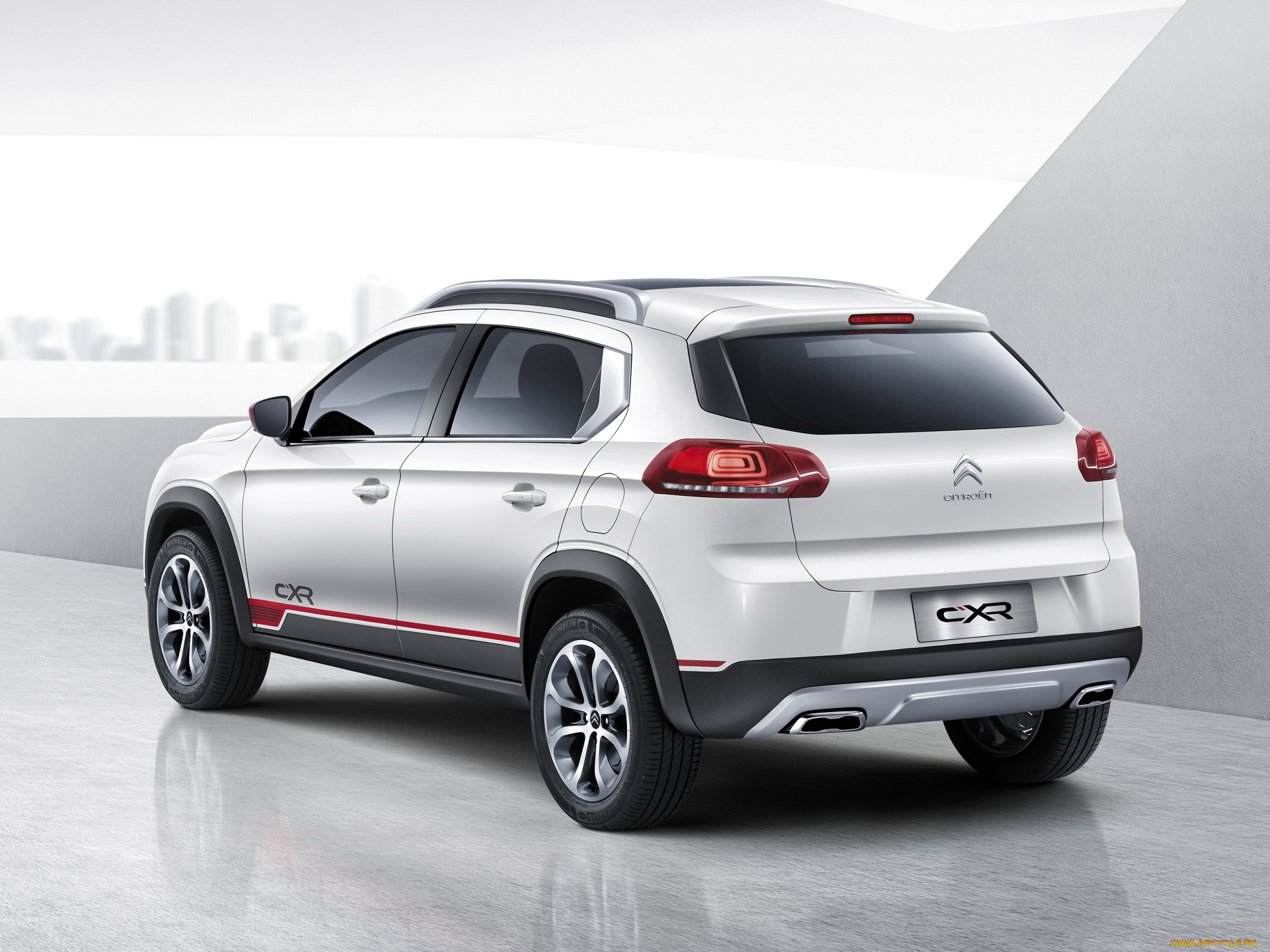 автомобили, citroen, 2014, concept, c-xr, citroеn, светлый